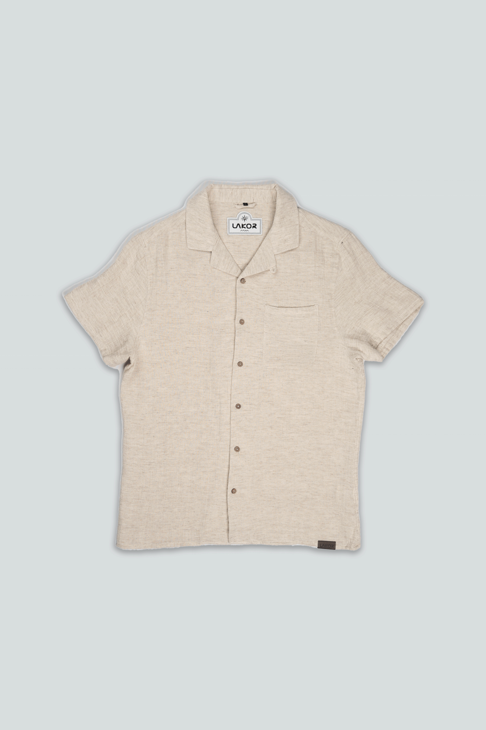 Coastline Short Sleeve Shirt (Offwhite)