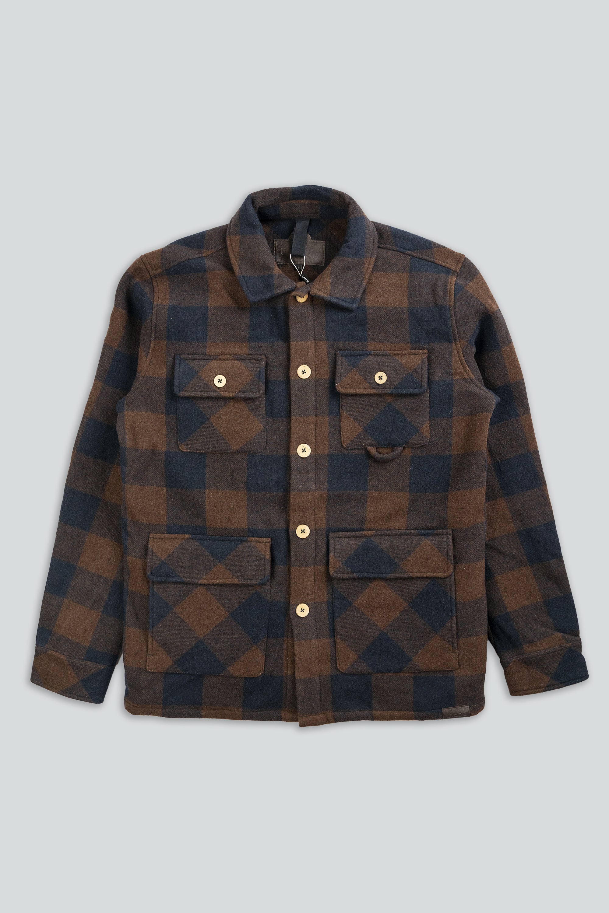 LAKOR Birler Wool Jacket Jacket Chicory Coffee