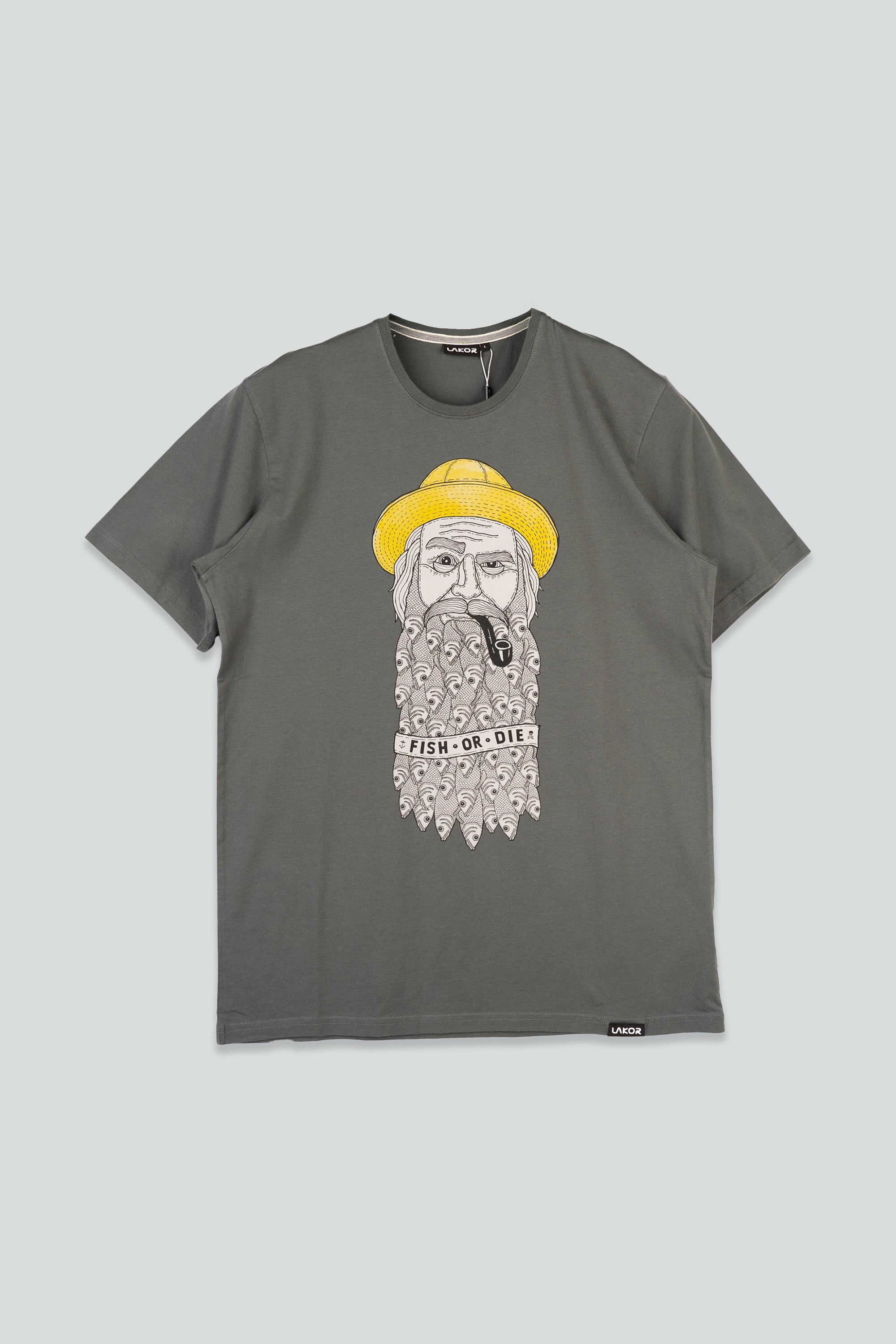 LAKOR Fishy Beard T-shirt T-Shirt Urban Chic