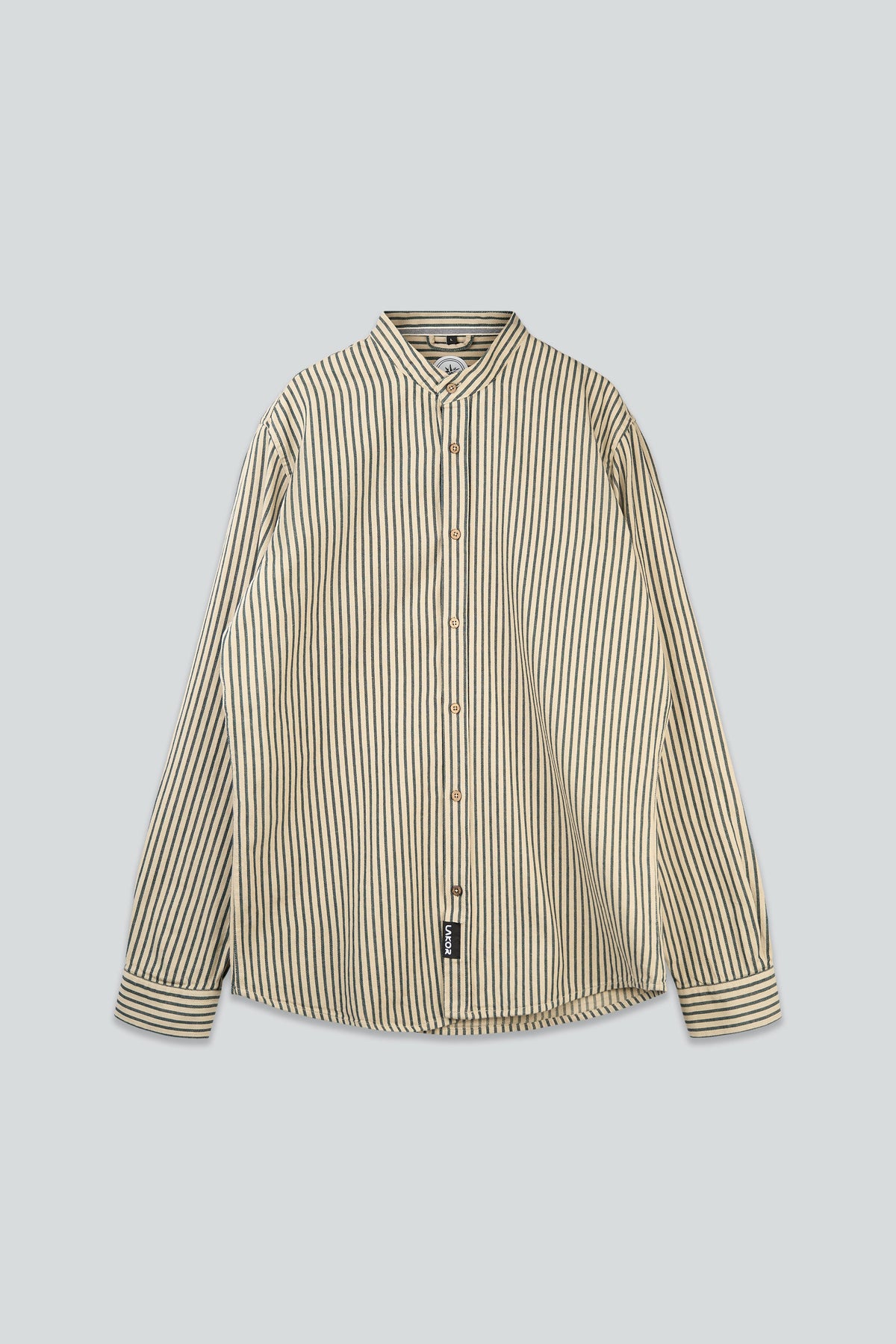 LAKOR Kløvedal Shirt Shirt Blueberry/White Pepper