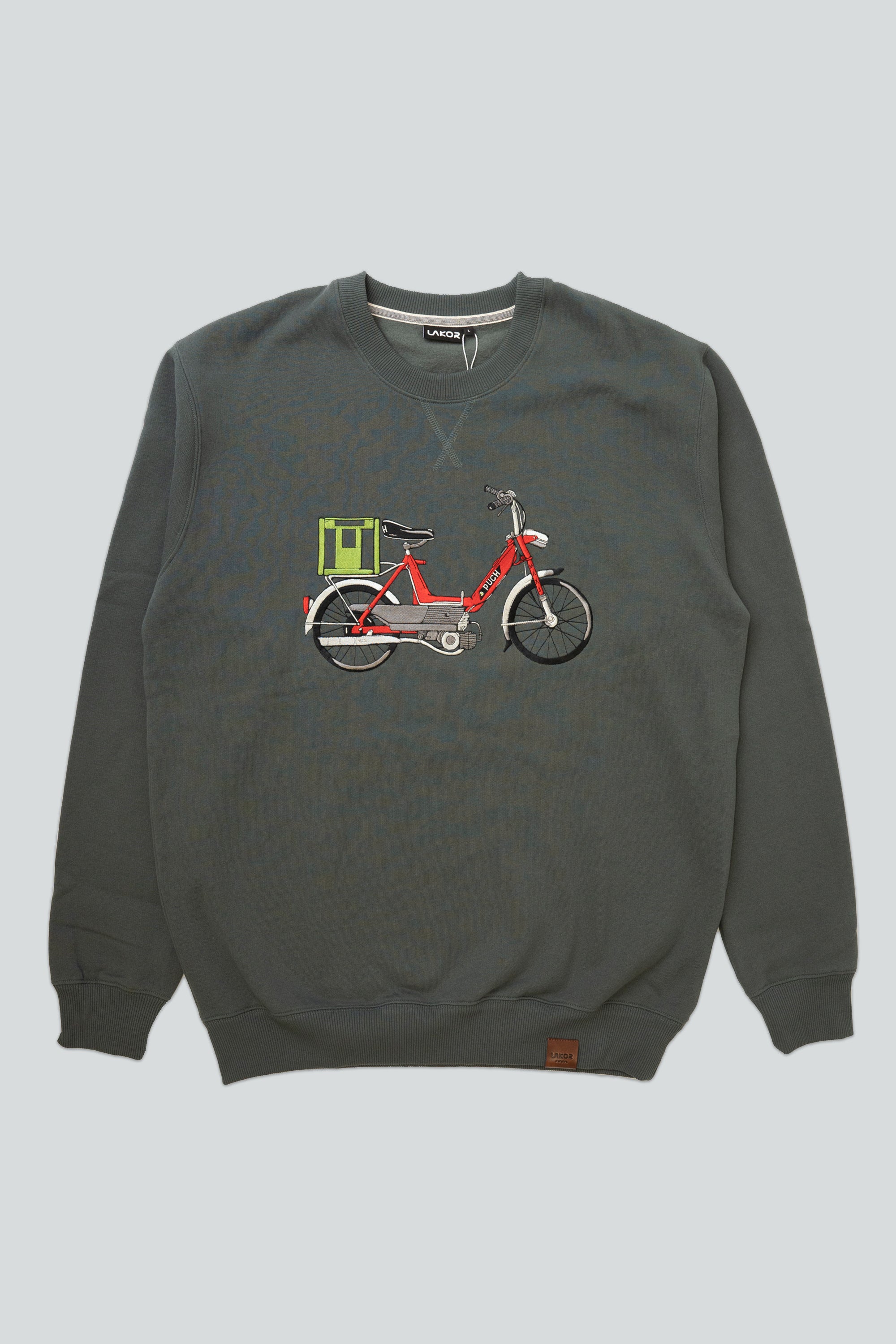 LAKOR Red Puch Sweat Sweatshirt Urban Chic