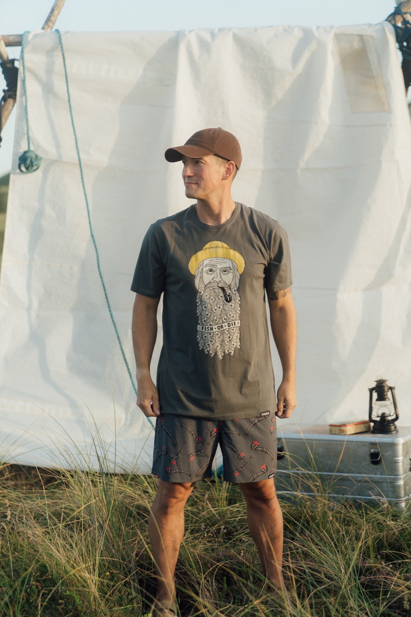 Fishy Beard T-shirt (Urban Chic)