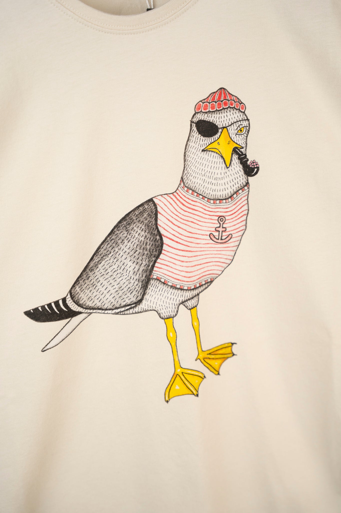 Seaborn Seagull T-shirt (Rainy Day)