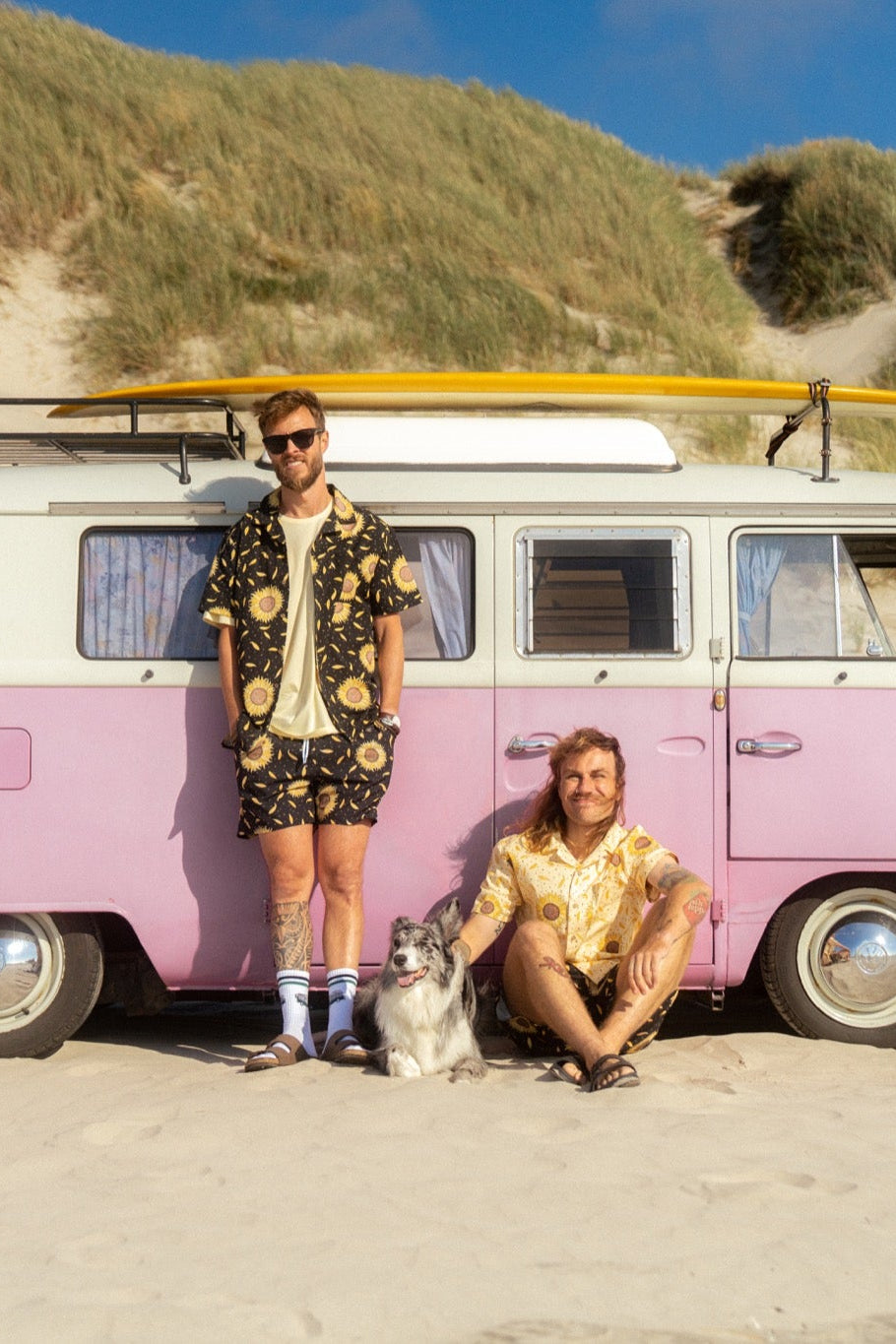 Sunflower Swim Shorts (Moonless Night)