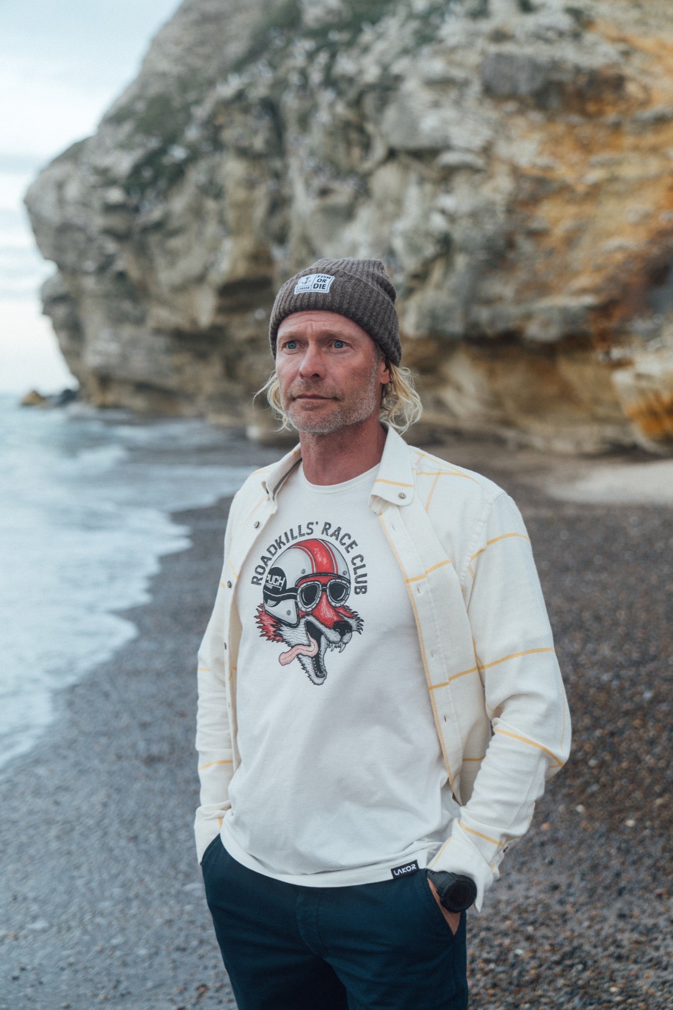 Roadkills' Race Club T-shirt (Star White)