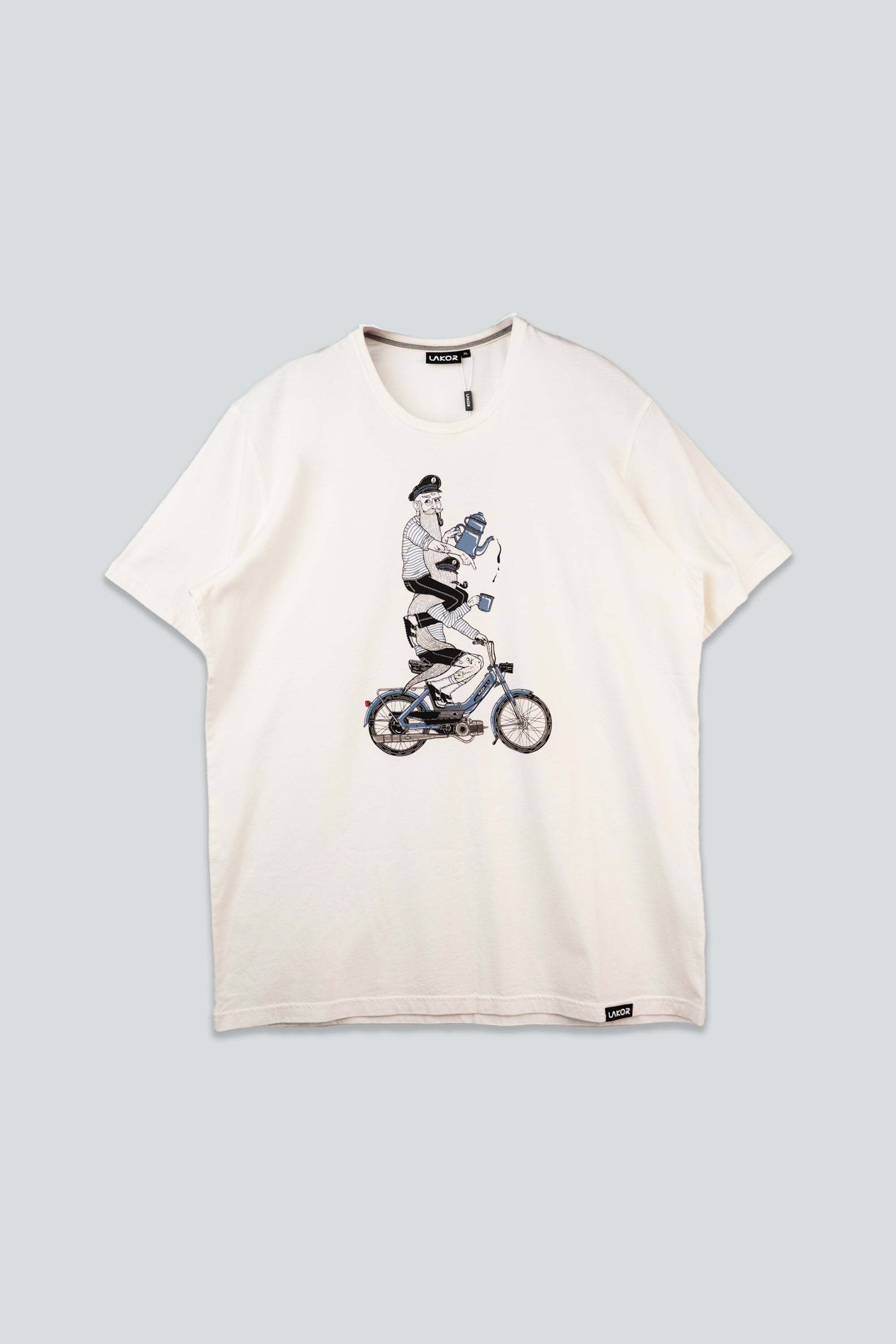 Hitching A Ride T-shirt (Star White)