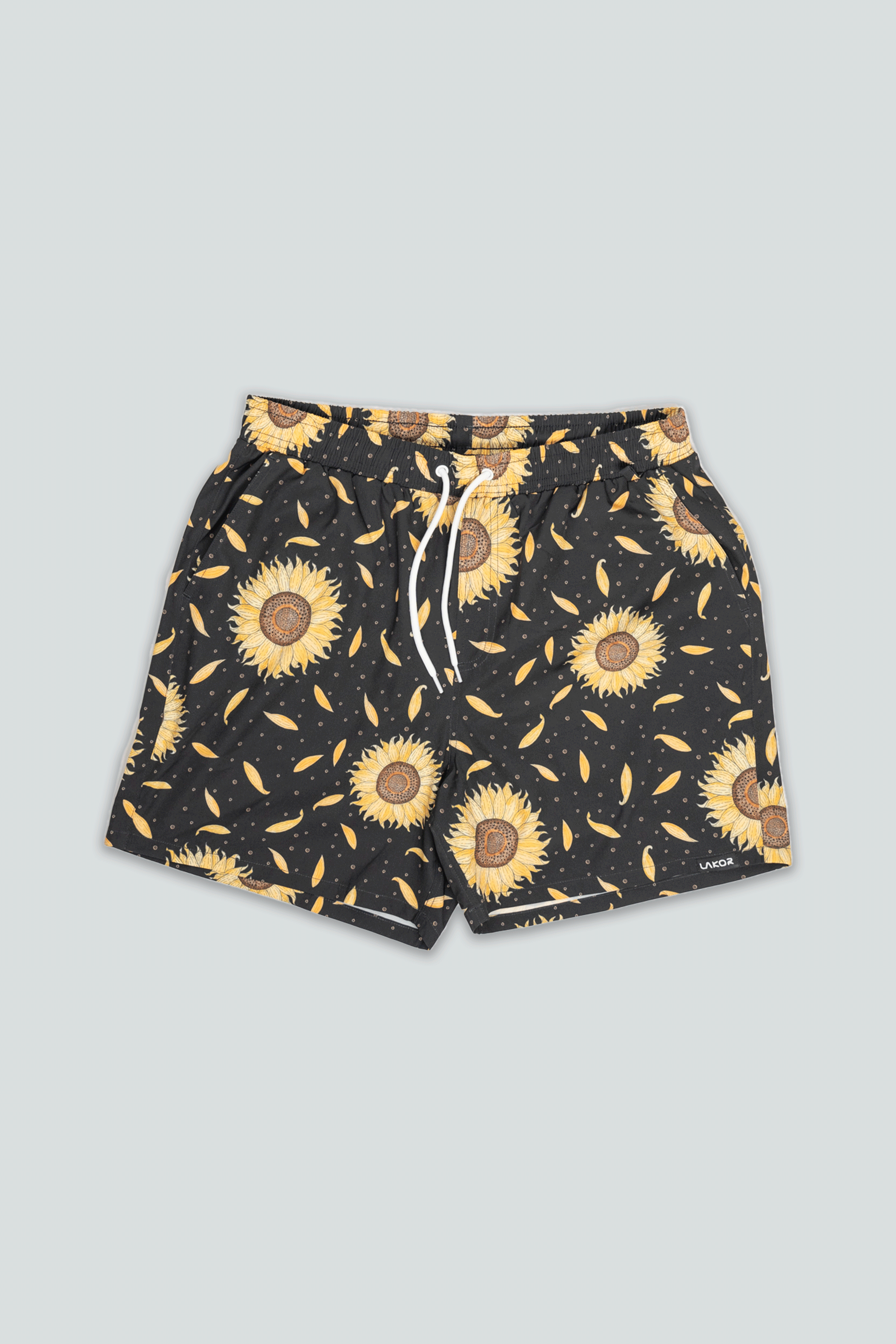 Sunflower Swim Shorts (Moonless Night)