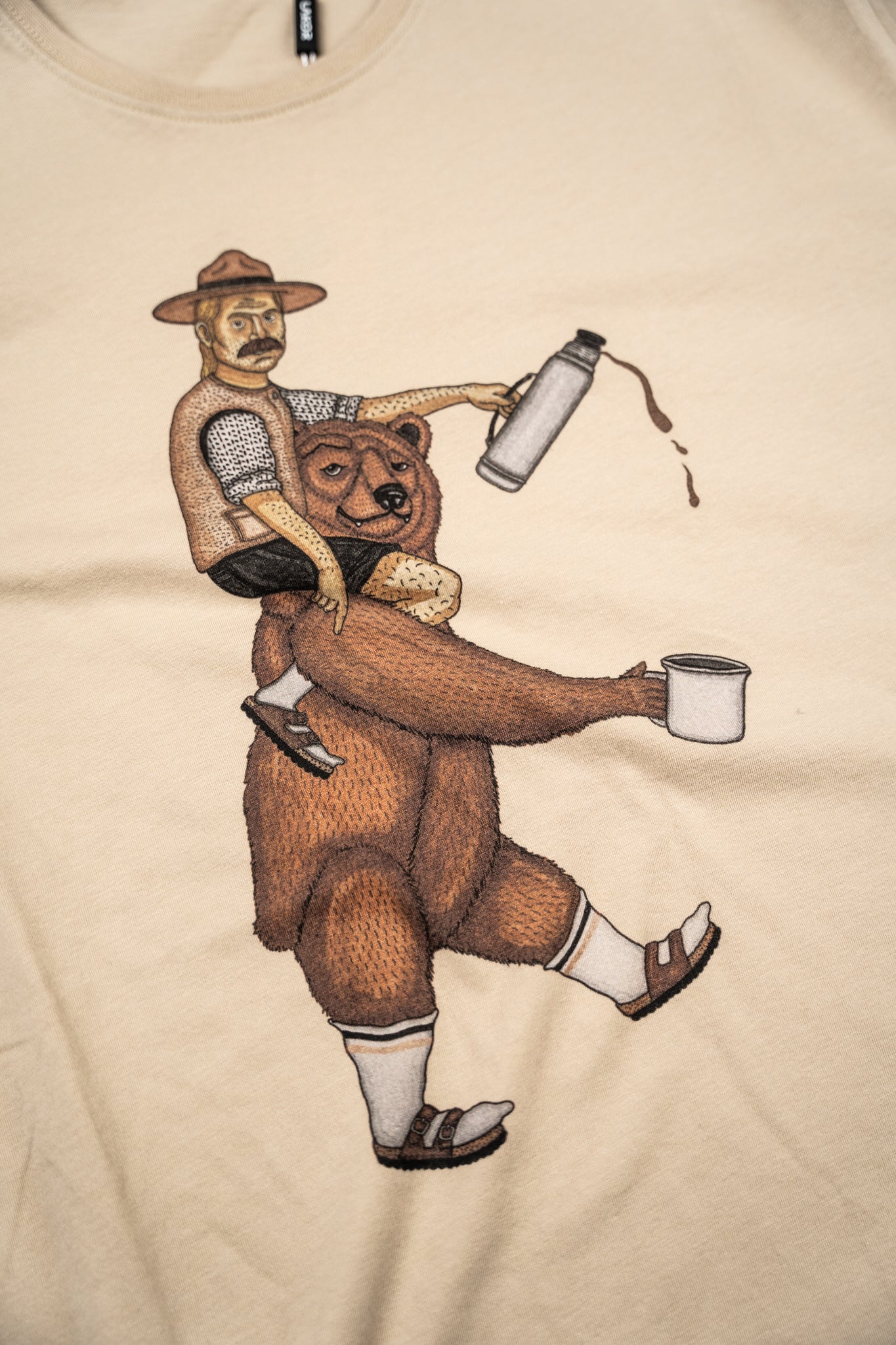 Nordic Über T-shirt (White Pepper)