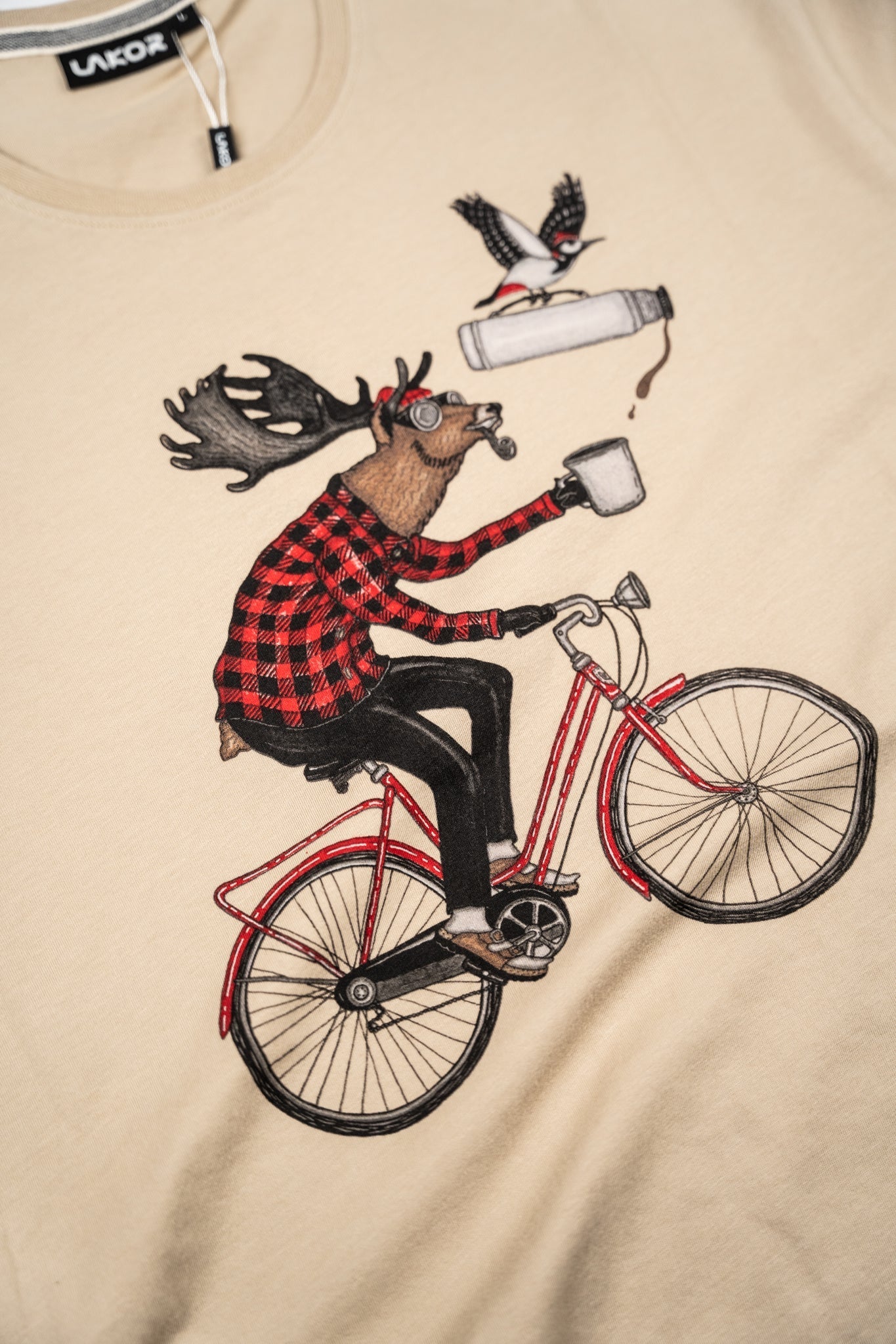 Off to Work T-shirt (White Pepper)