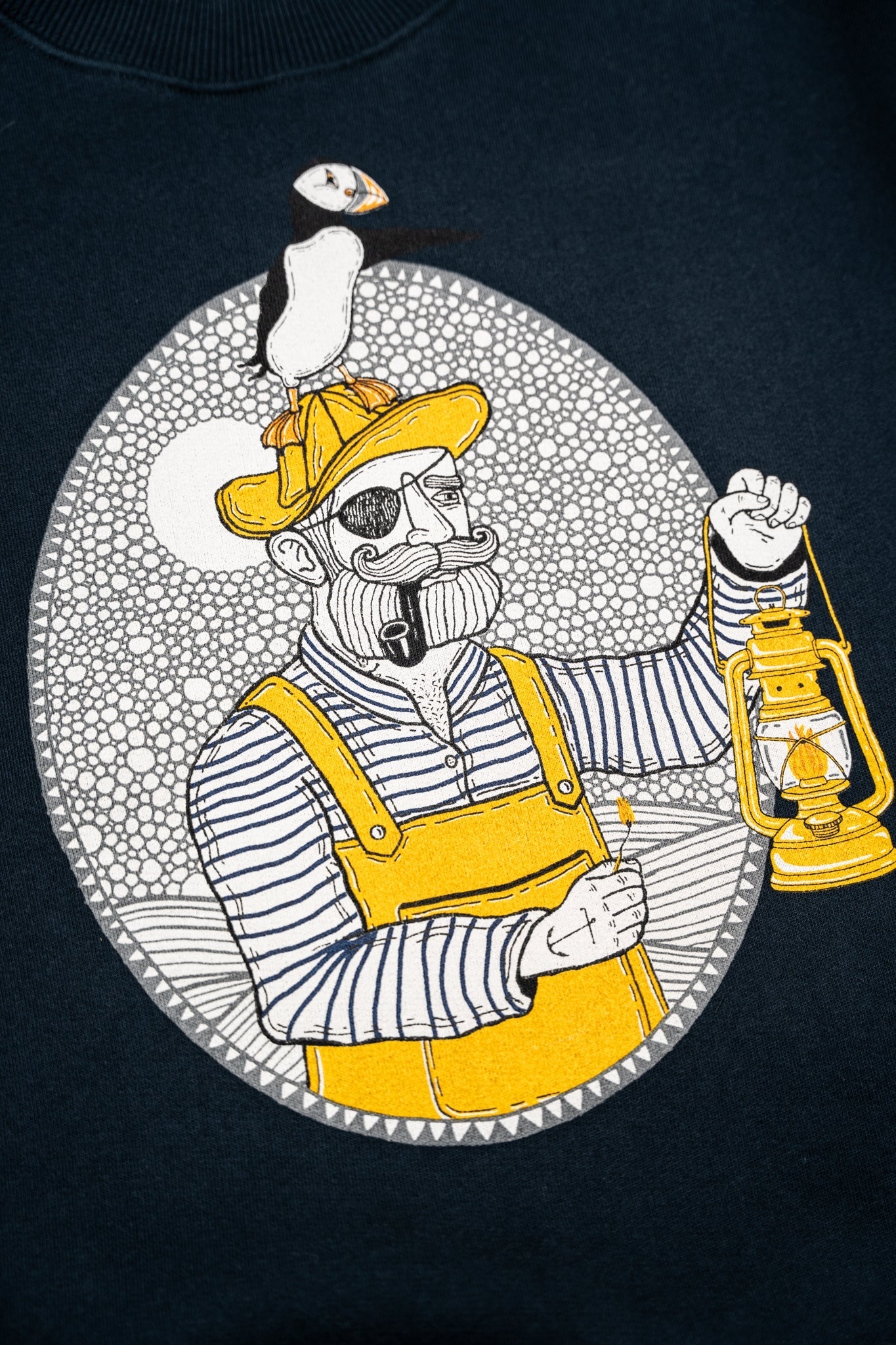 Light the Way Crewneck (Blueberry)