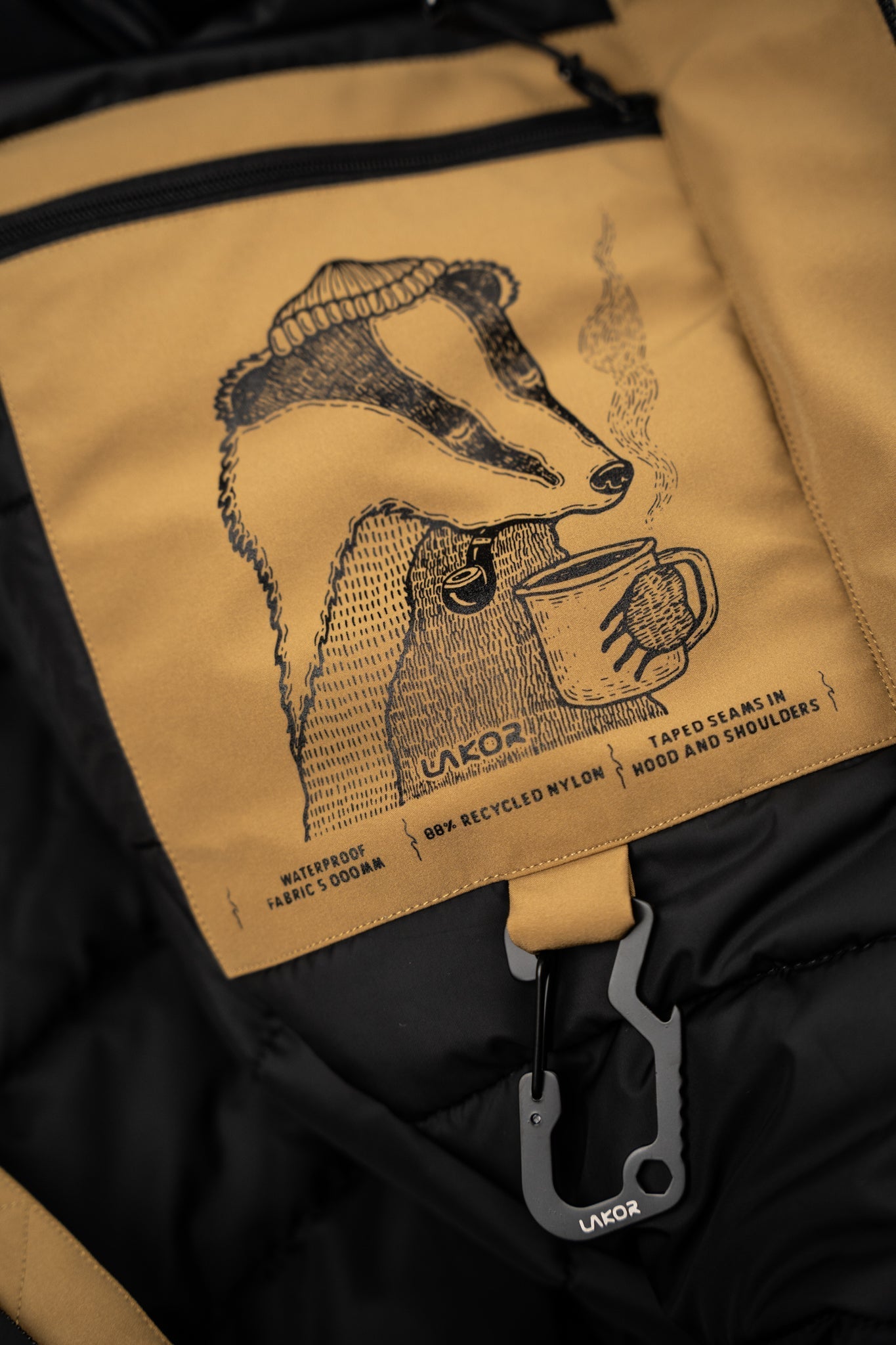 Parka Jacket (Dull Gold)