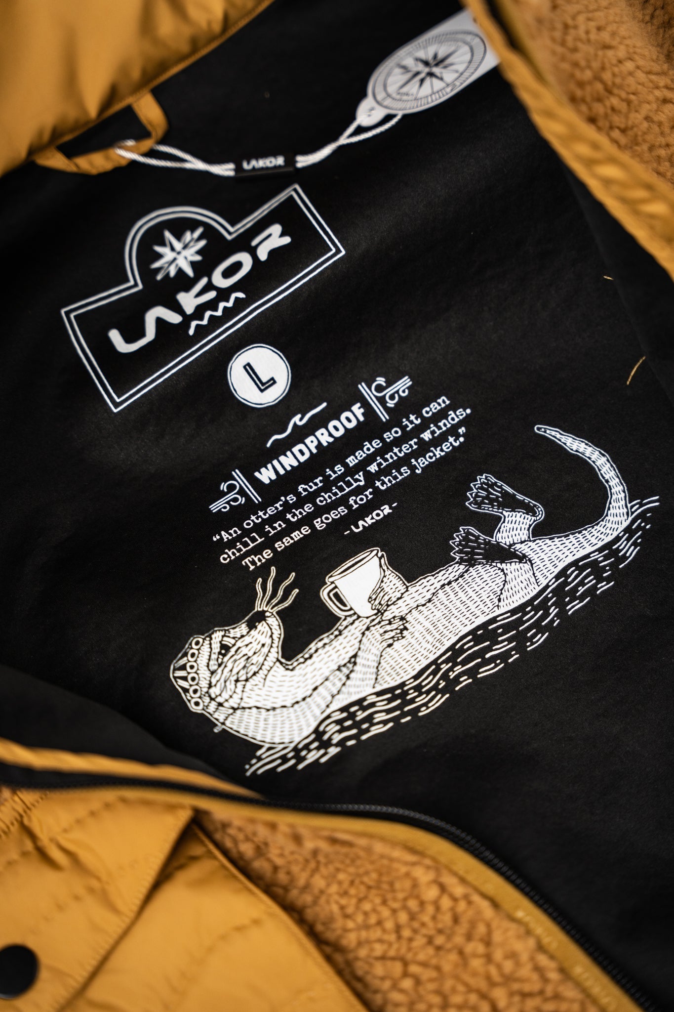 Campfire Pile Jacket (Wood Thrush)