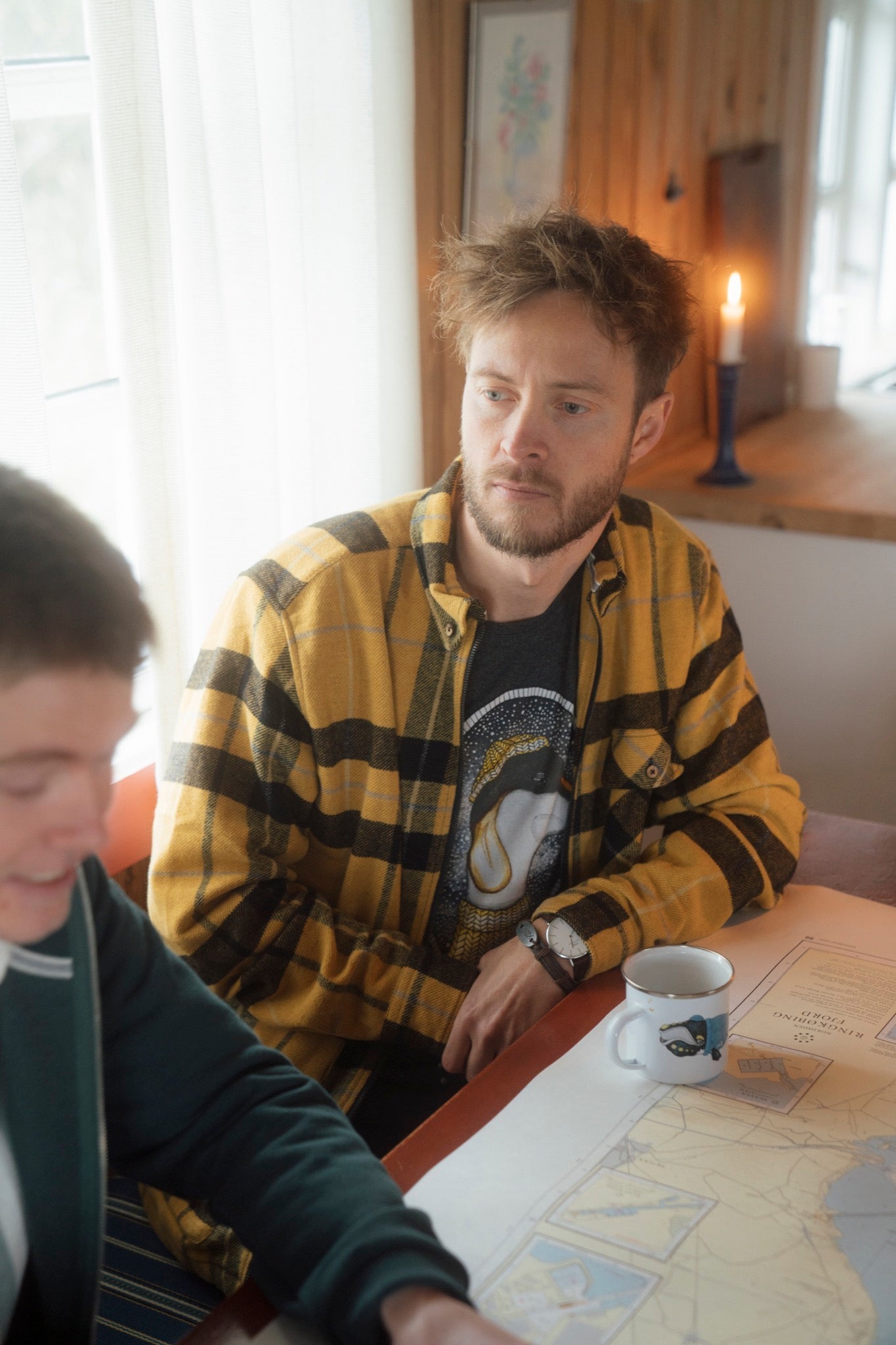 LAKOR Beaver Shirt Jacket Jacket Cream Gold