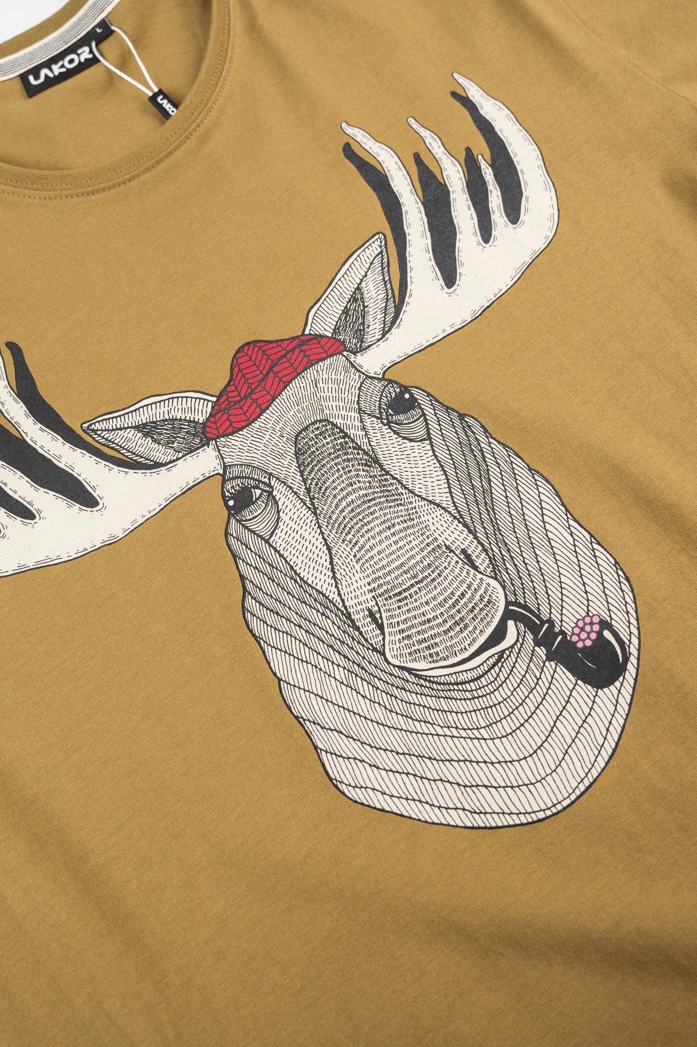 Big Moose T-shirt - Fir Green