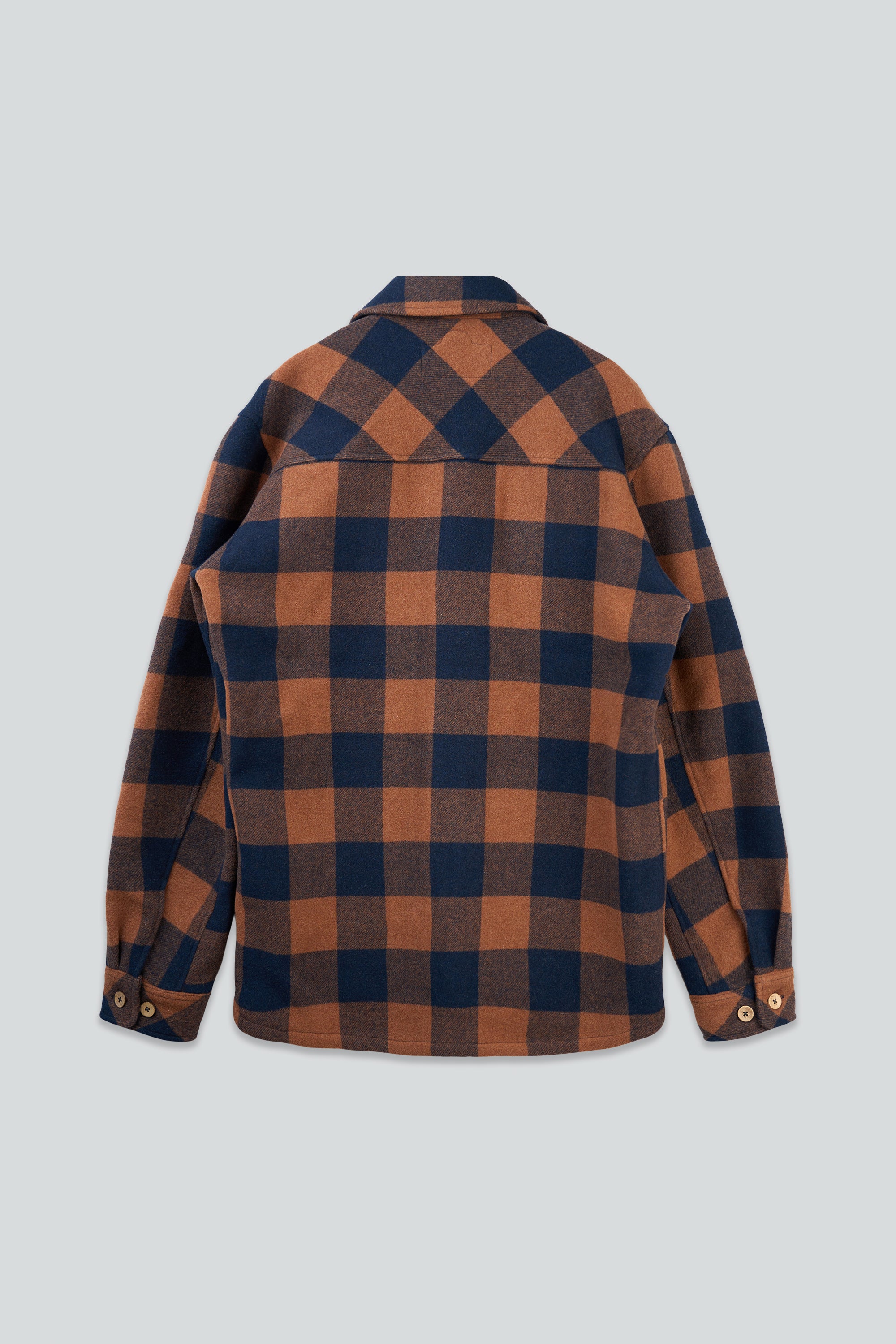 Birler Wool Jacket (Blueberry/Mocha Bisque)