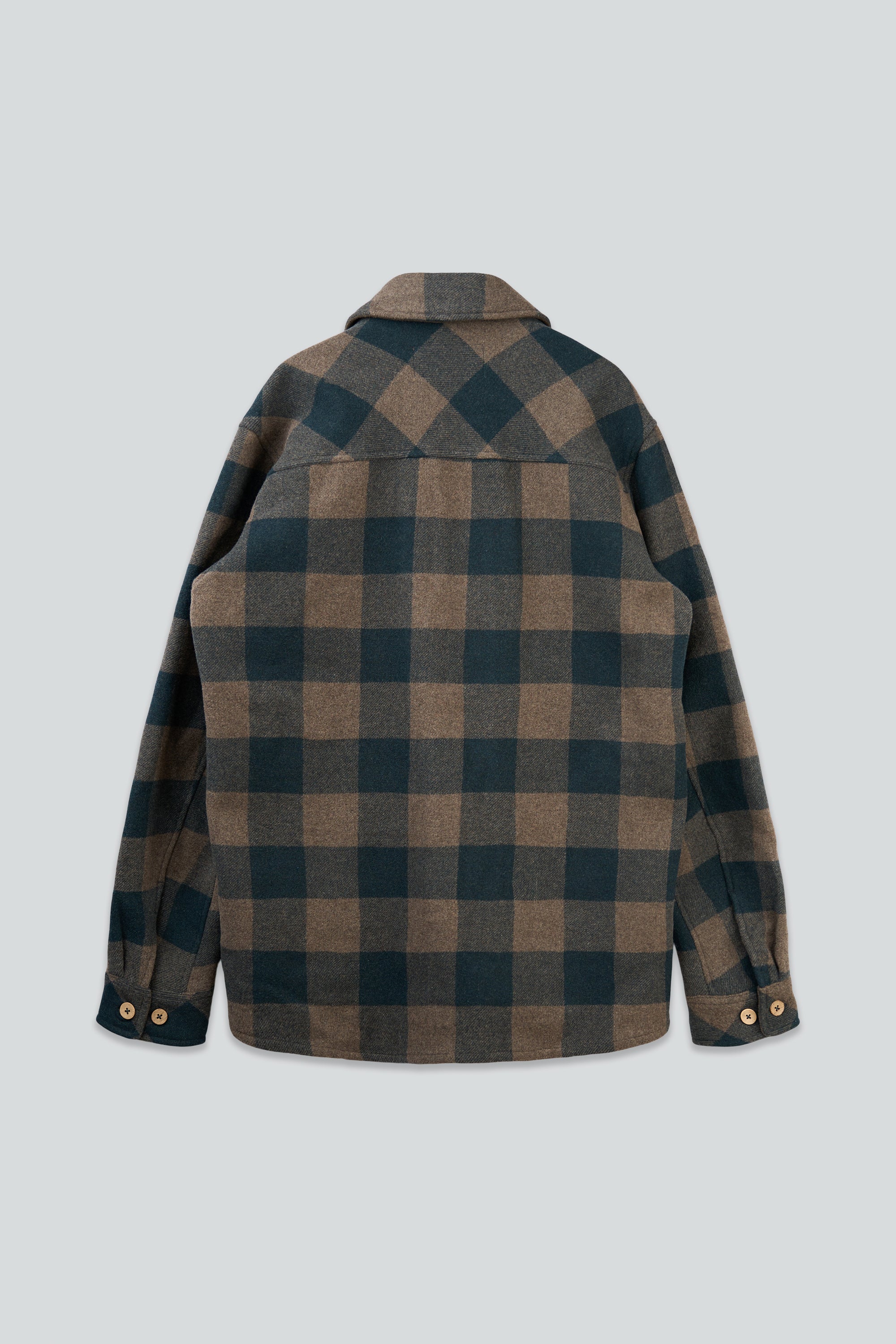 Birler Wool Jacket (Morel/Green Gables)