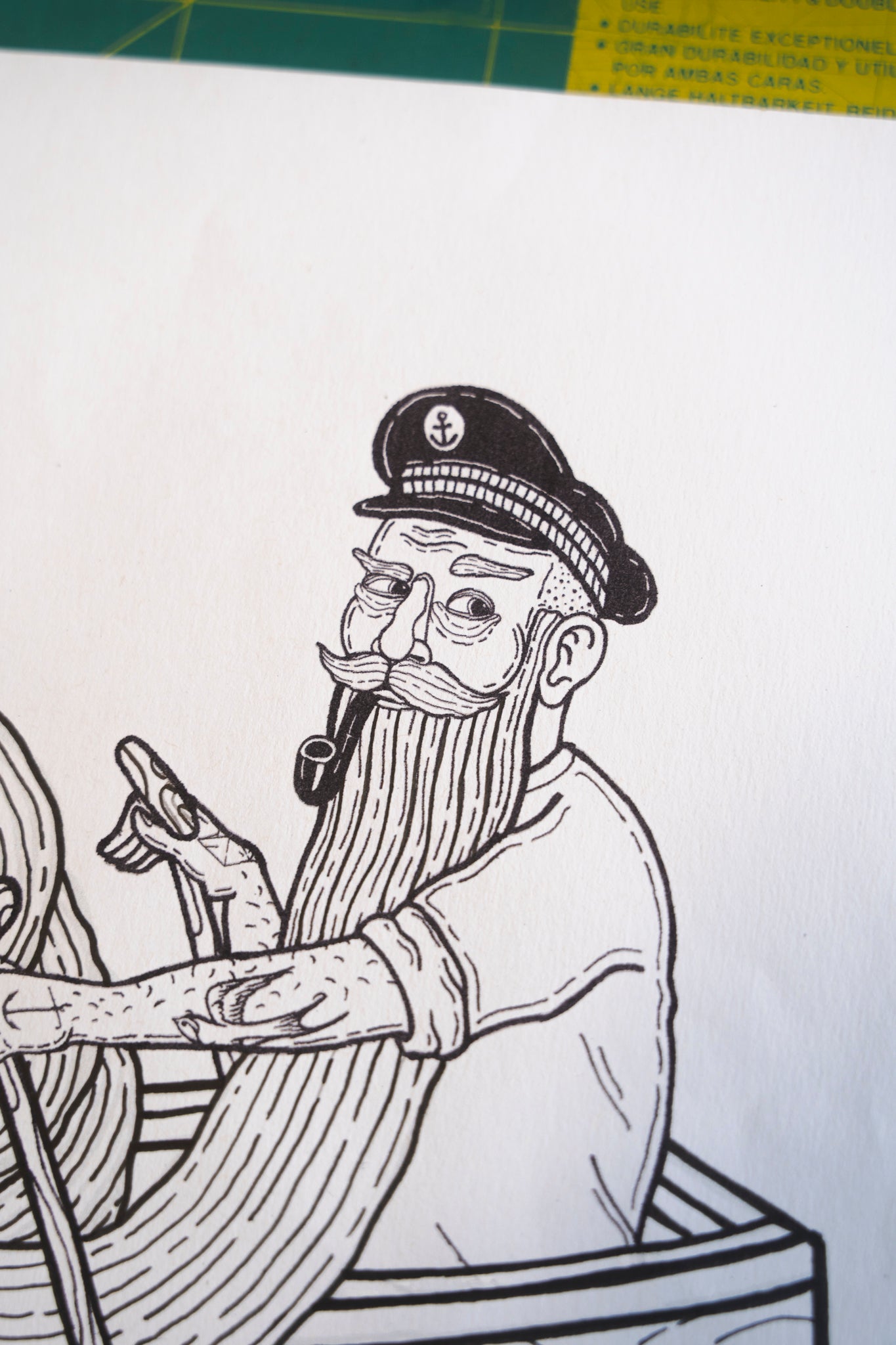 LAKOR Boaty Mc Beardface Original Poster White