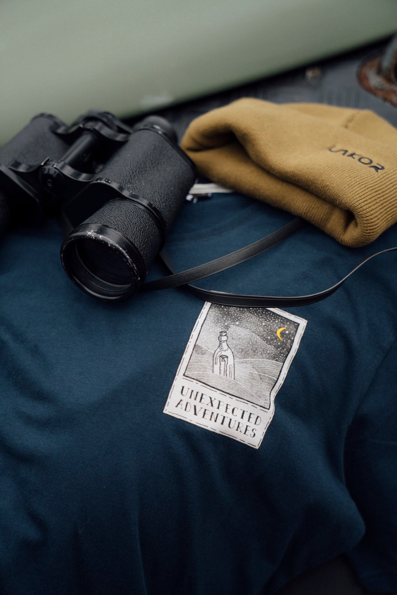 LAKOR Bottle Post T-shirt T-Shirt Blueberry