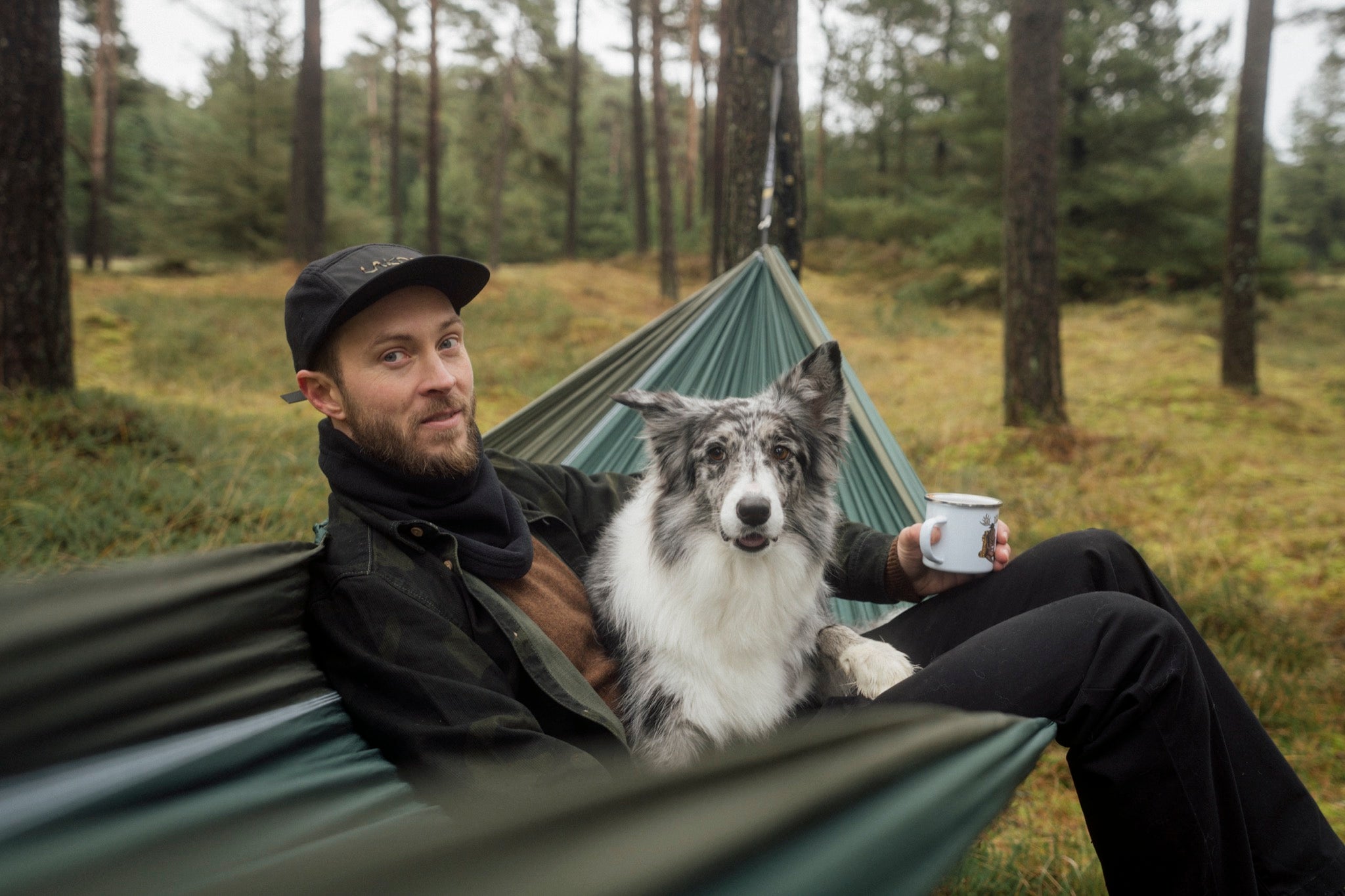 LAKOR Camo Overshirt Overshirt Rosin