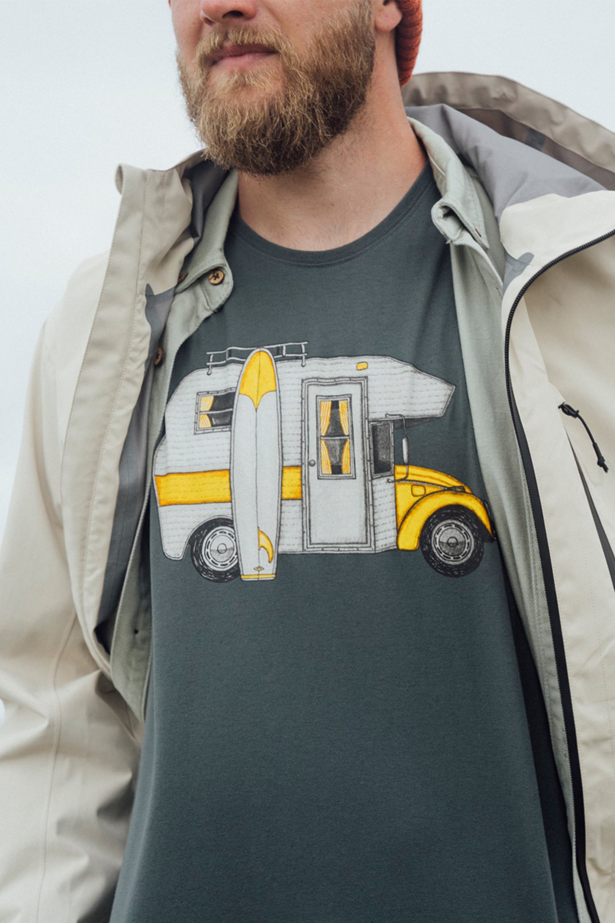 Car Camper T-shirt - Urban Chic