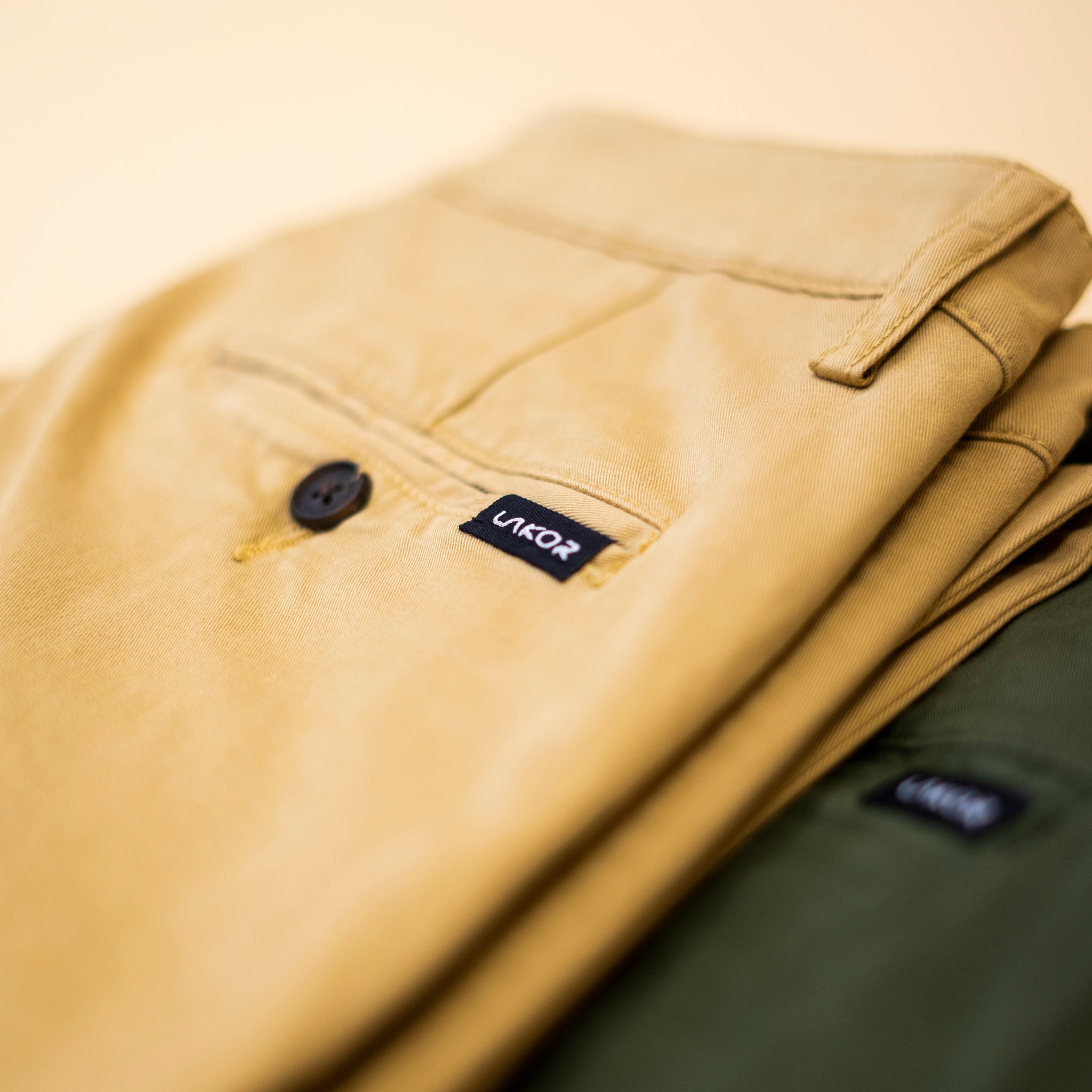 LAKOR Chino Pants Pants Khaki
