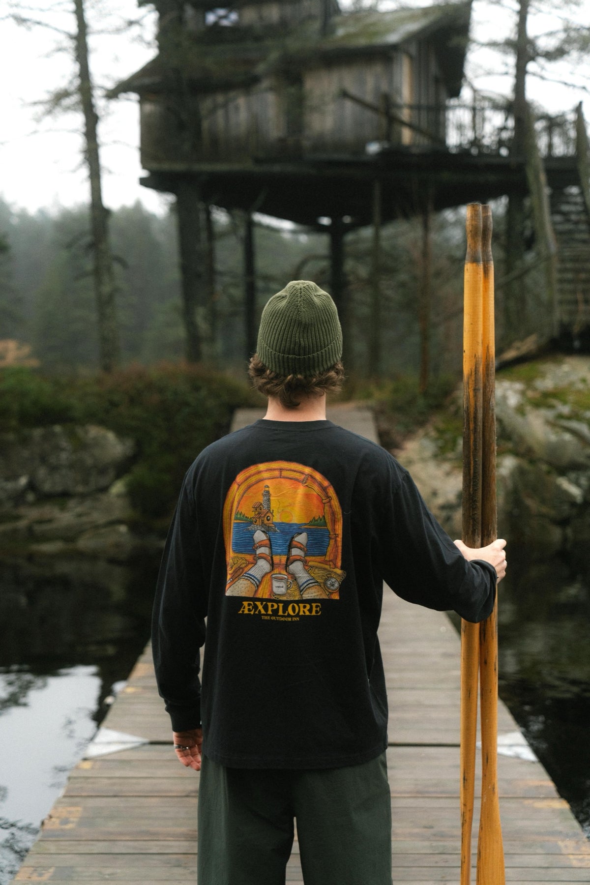 Cotton Beanie - Army