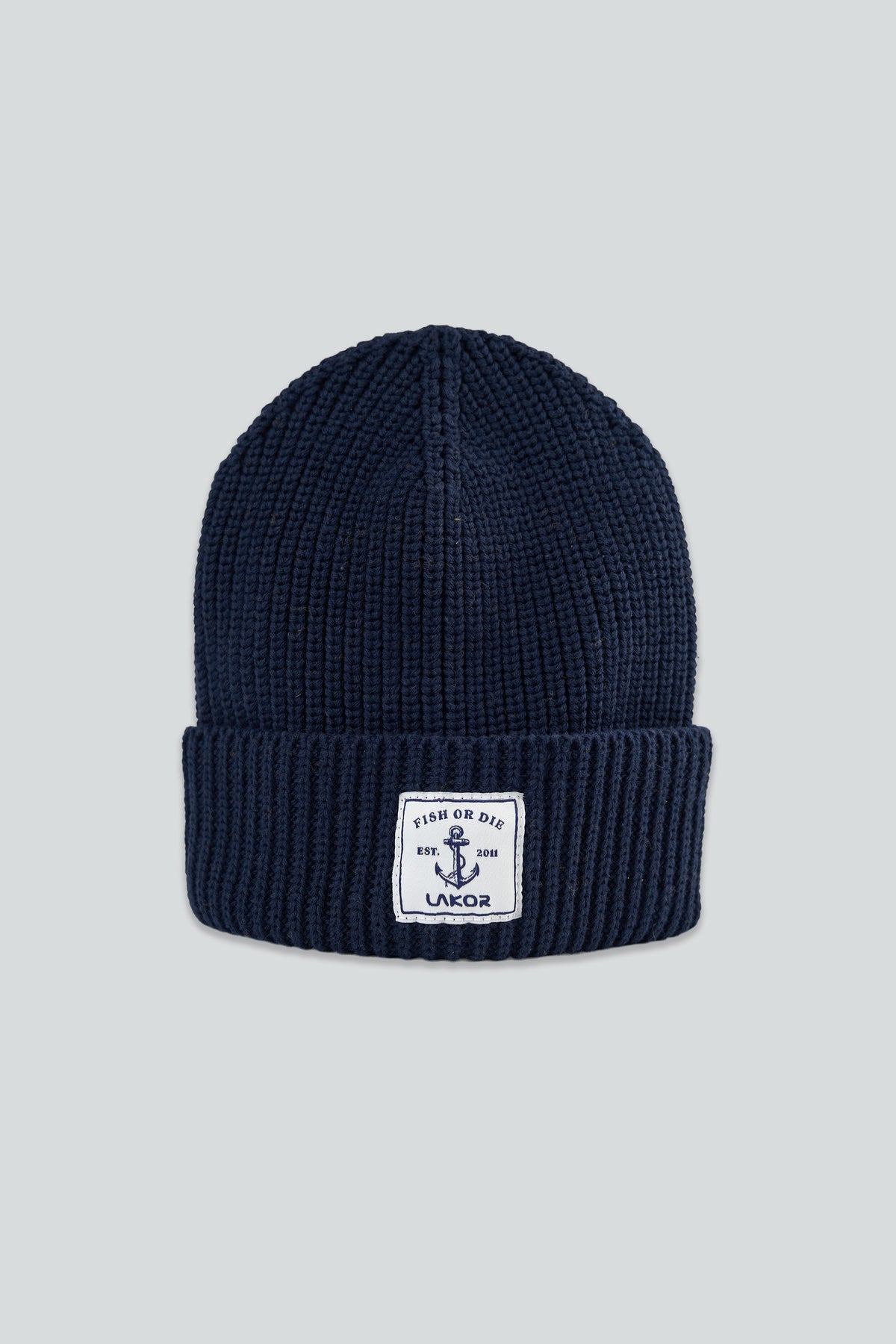 LAKOR Cotton Beanie Headwear Navy
