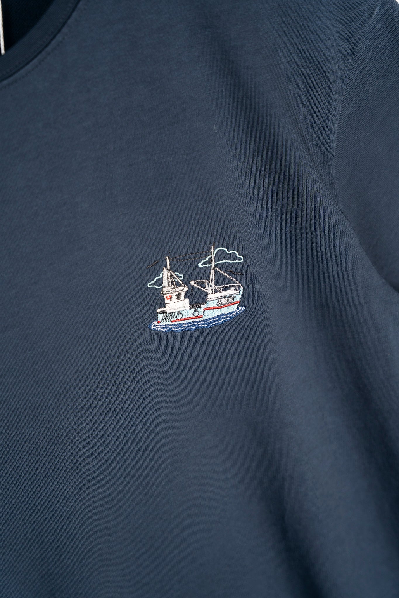 LAKOR Den Levende Fiskerihavn T-shirt T-Shirt Blueberry