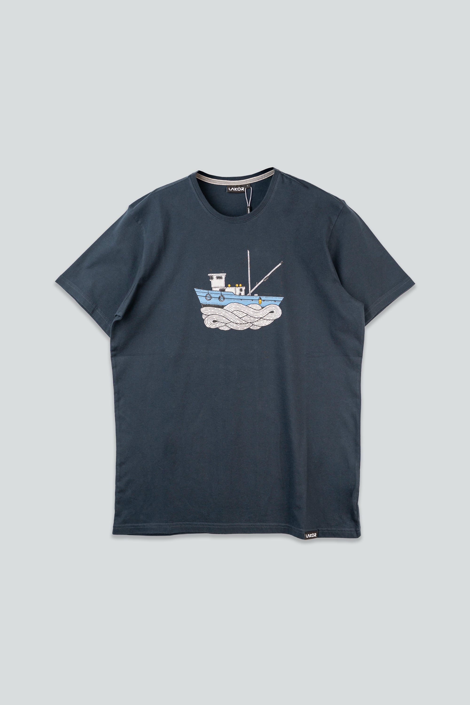 LAKOR Fishing Vessel T-shirt T-Shirt Blueberry