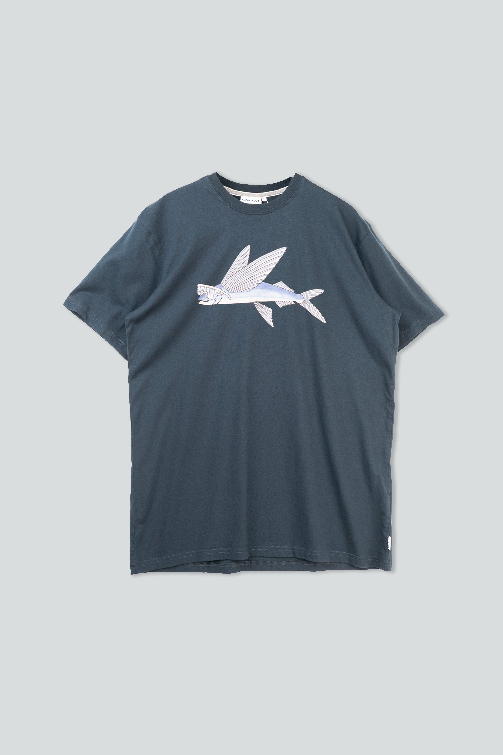LAKOR Fly Fish T-shirt T-Shirt Blueberry