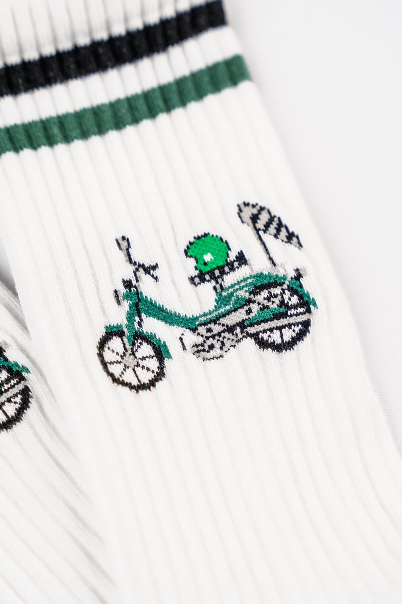 Forest Maxi Tennis Socks - White