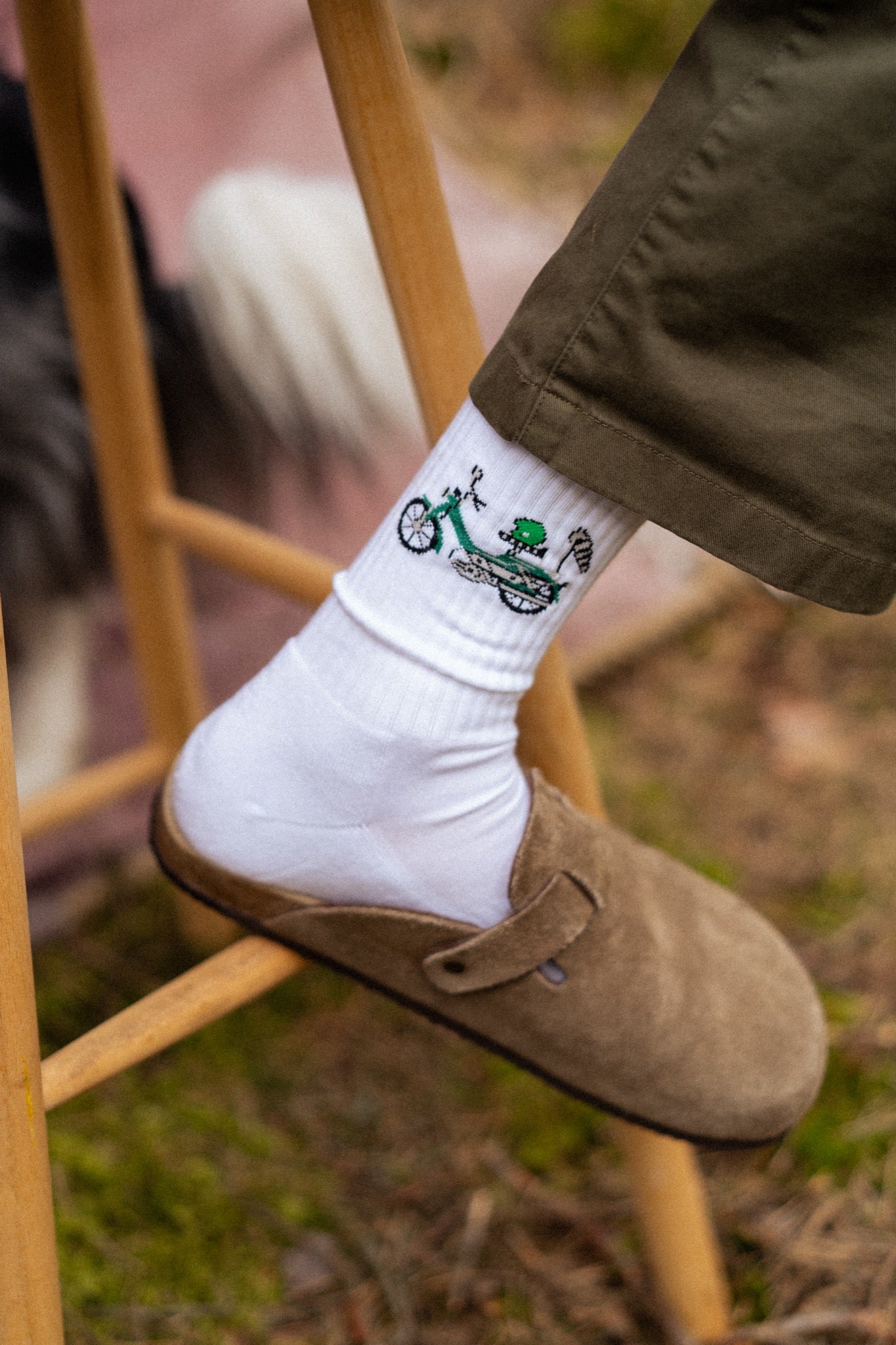 LAKOR Forest Maxi Tennis Socks Tennis Socks White
