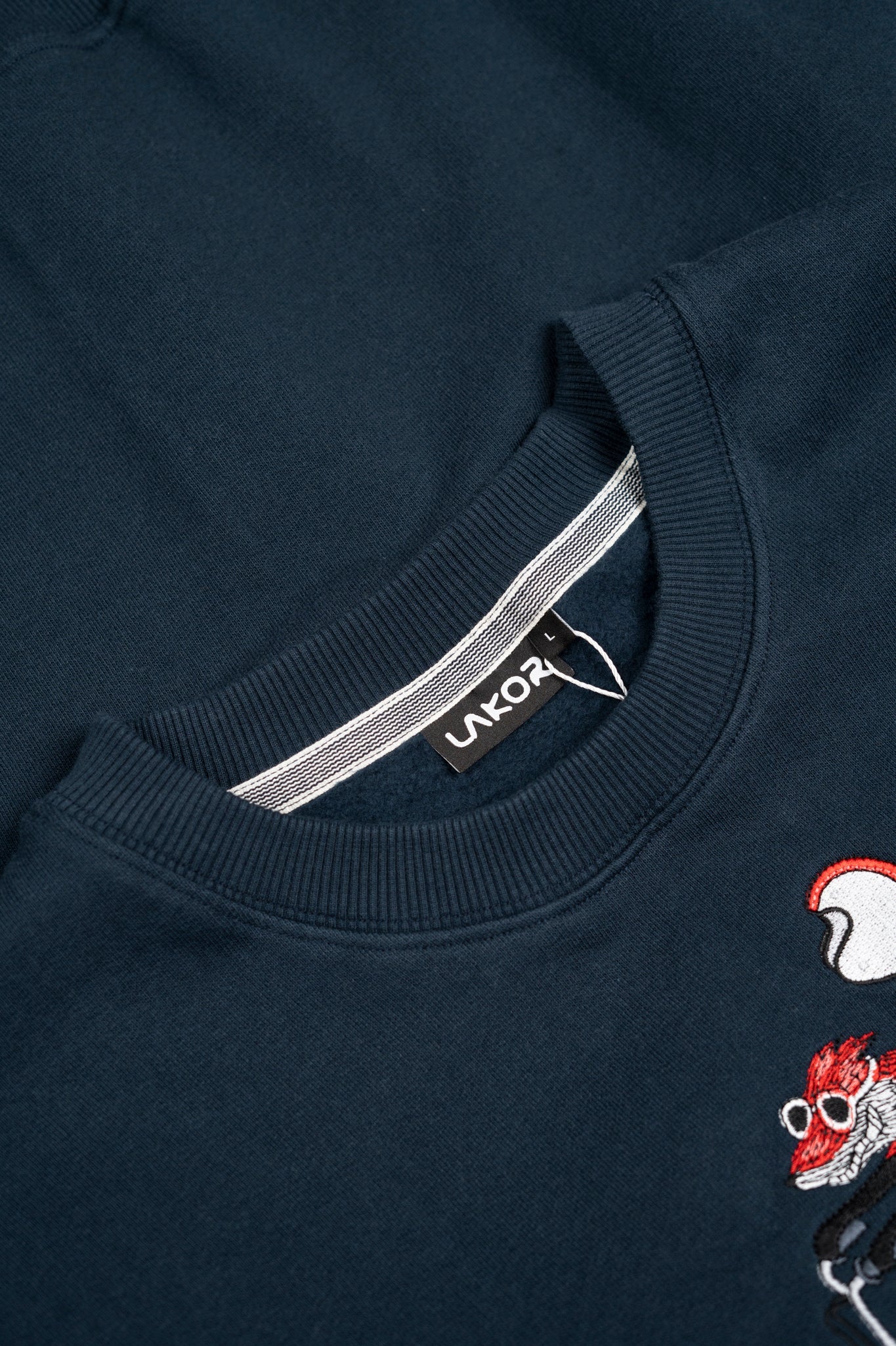 LAKOR Foxtail Crewneck Sweatshirt Blueberry