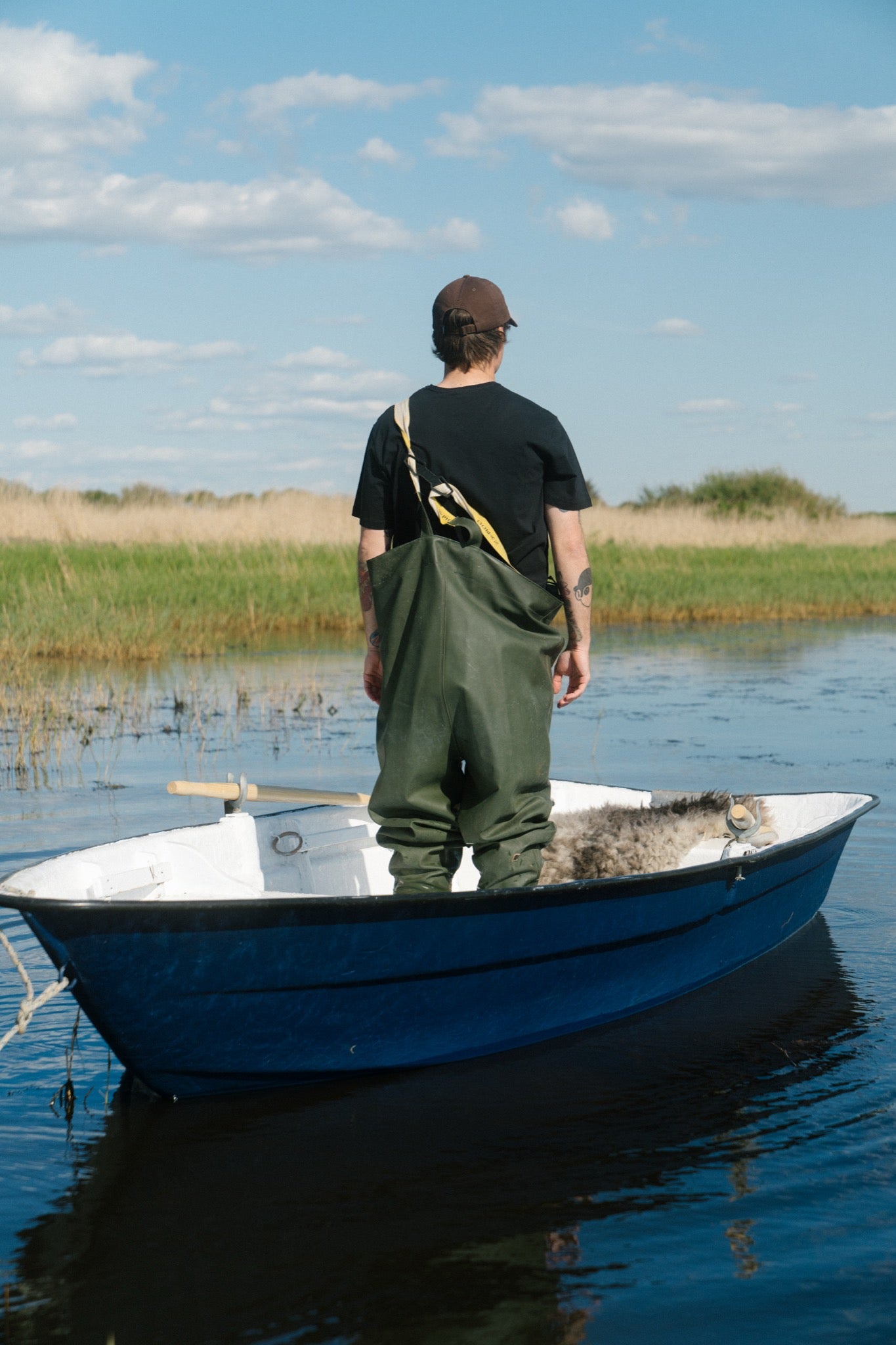 Red Maxi T-shirt (Moonless Night)