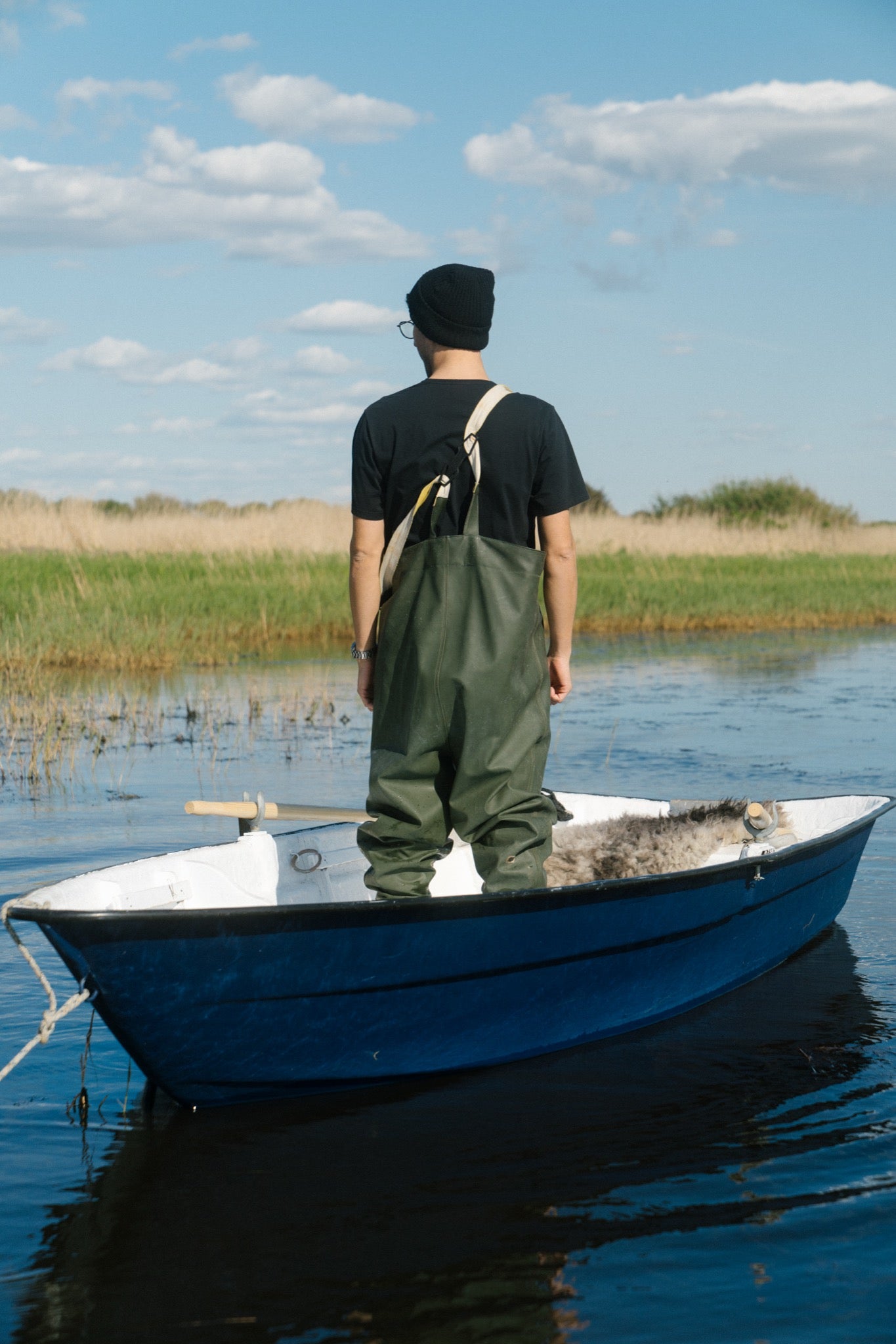 Captain Tuna T-shirt (Moonless Night)