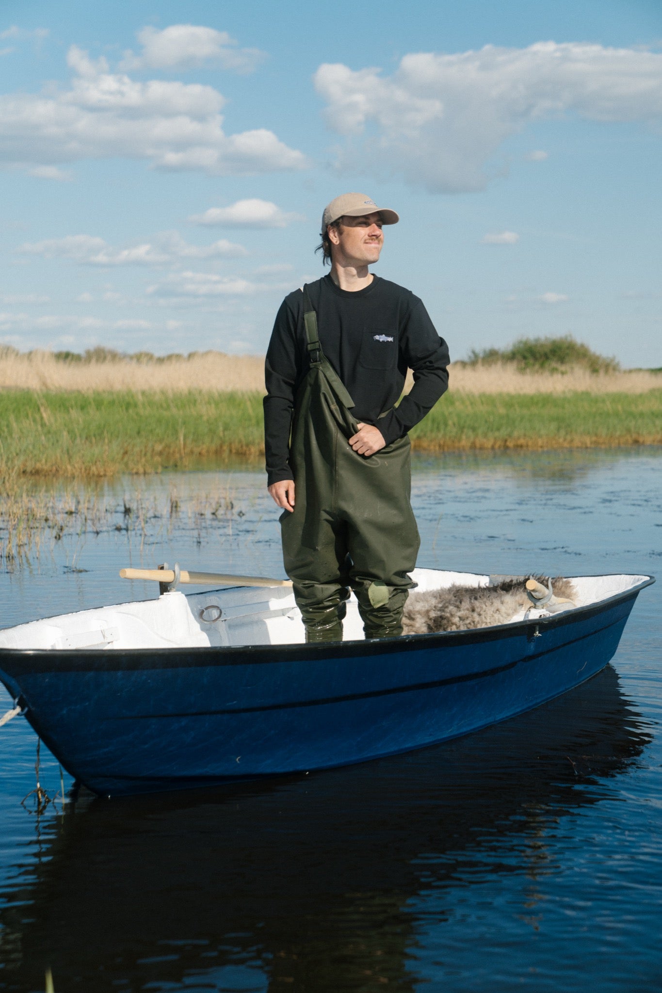 Mini Smoking Salmon LS T-shirt