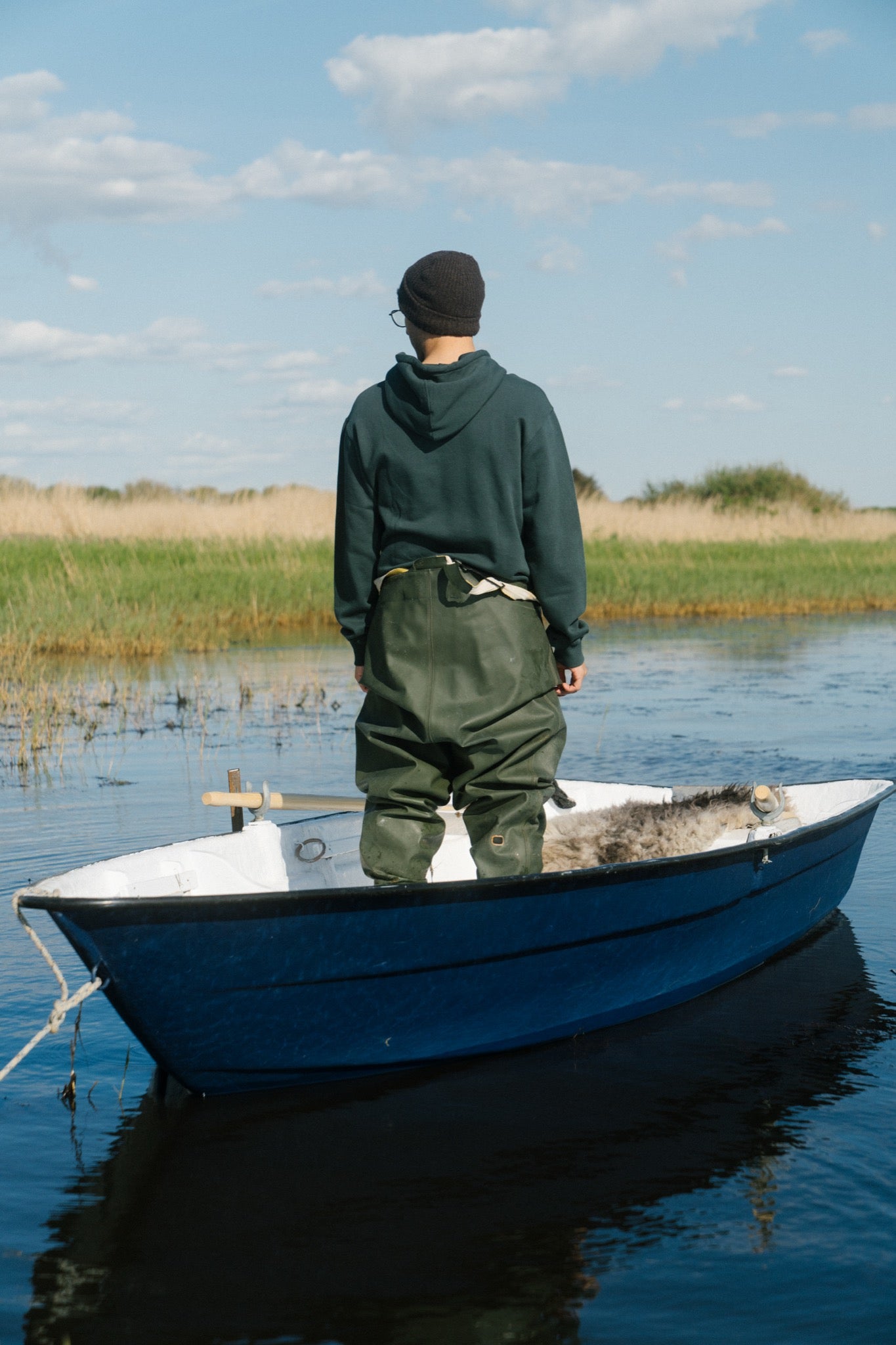 Snooze Moose Hoodie (Green Gables)