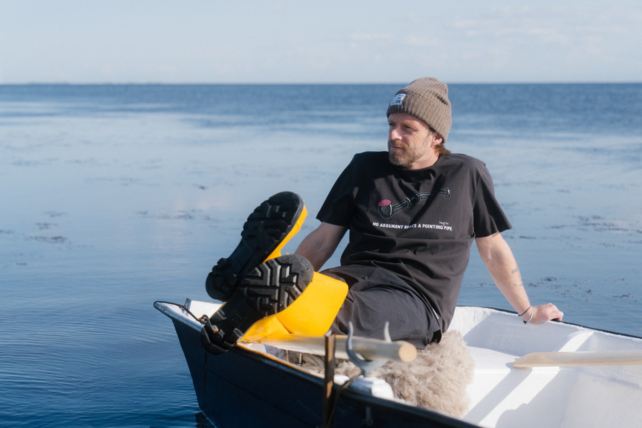 Lakridspibe T-shirt (Moonless Night)