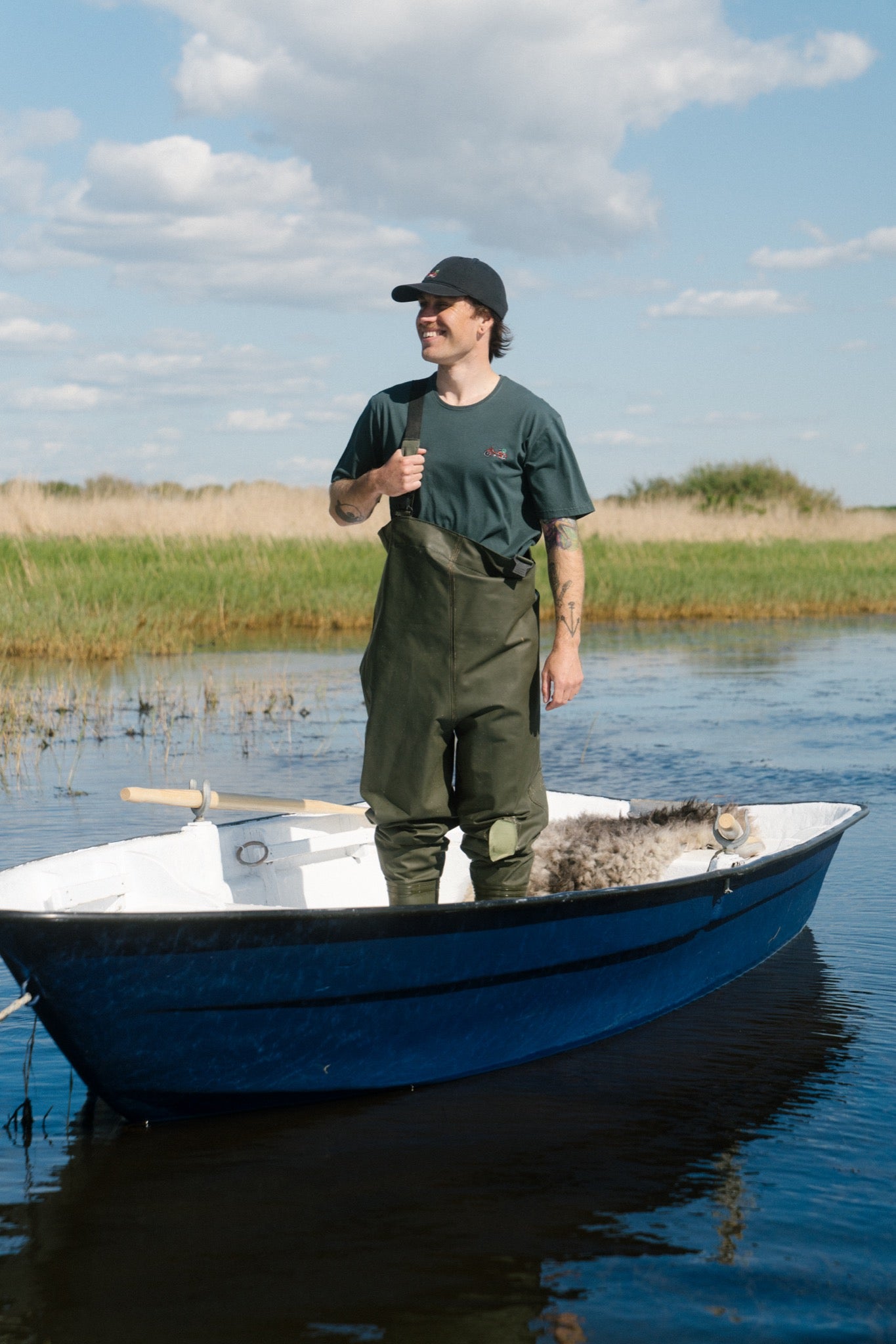 Mini Red Maxi T-shirt (Green Gables)