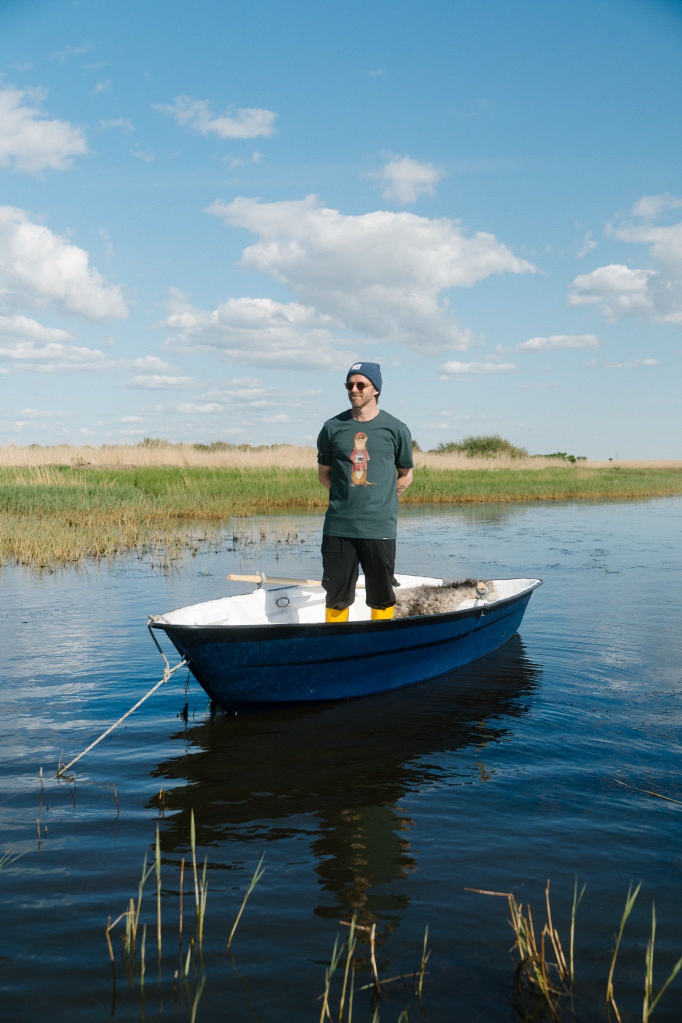 An Otter Coffee T-shirt (Green Gables)