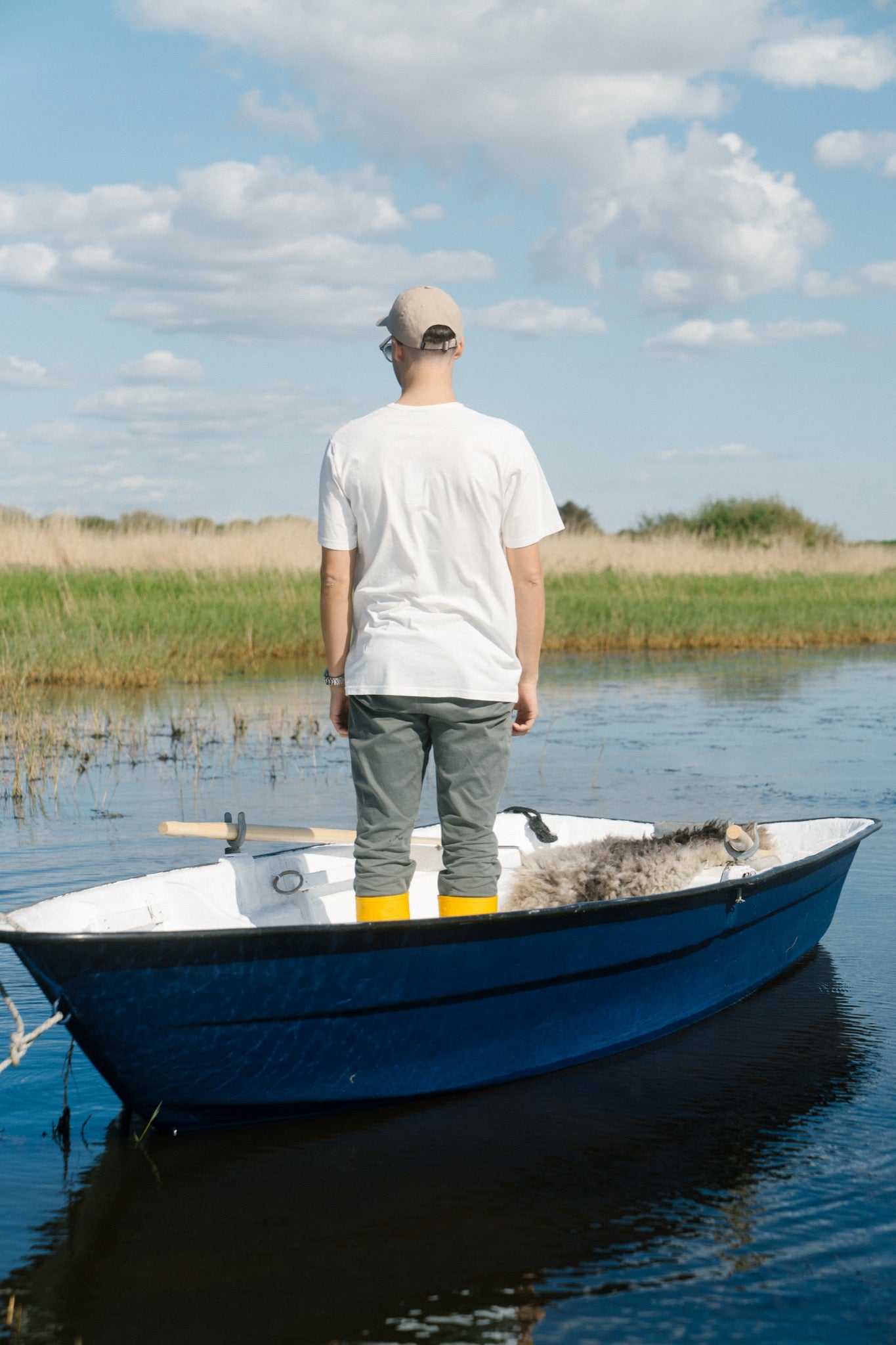 Mini Smoking Salmon T-shirt (Star White)