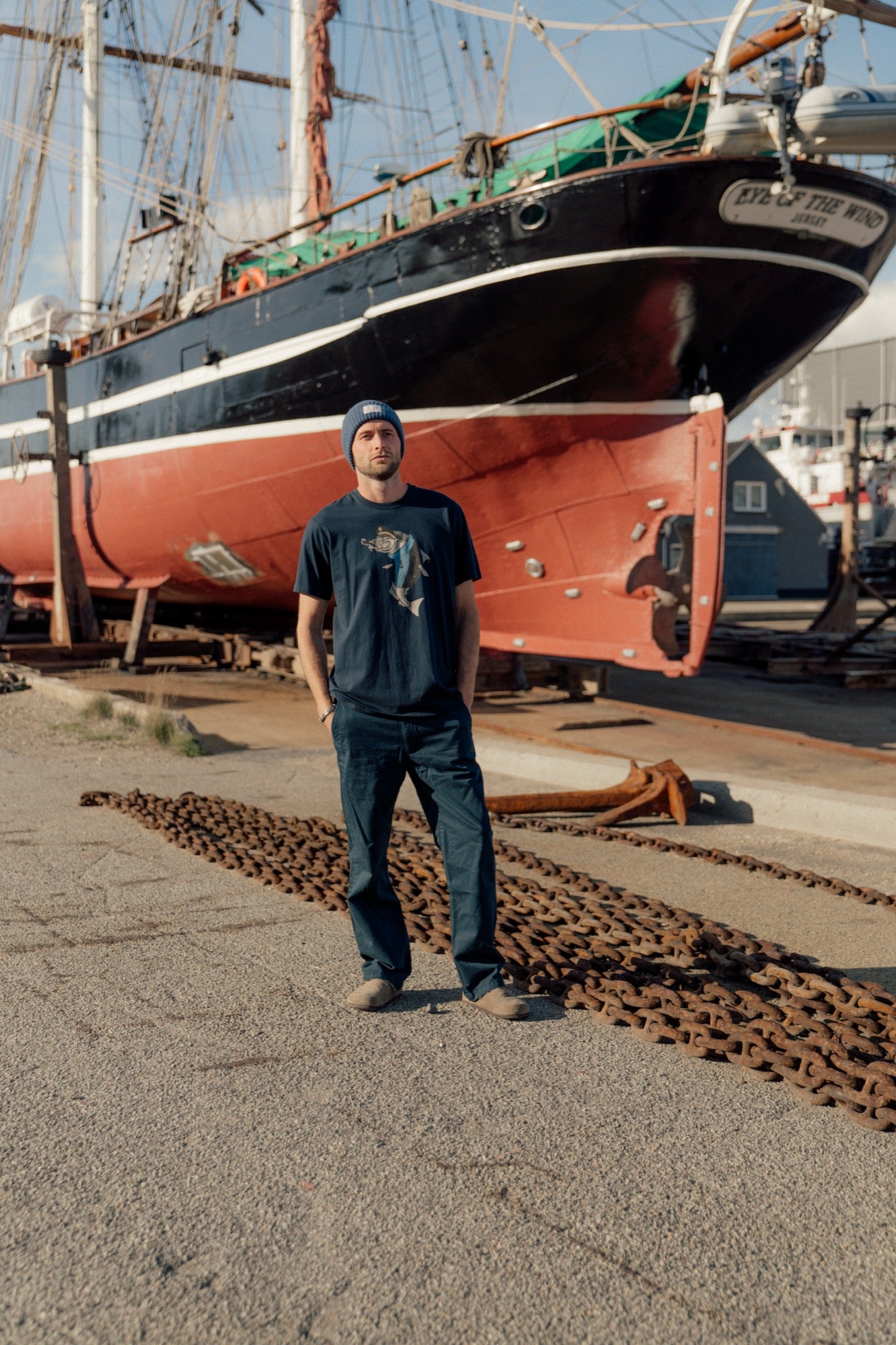 LAKOR Haddock T-shirt T-Shirt Blueberry