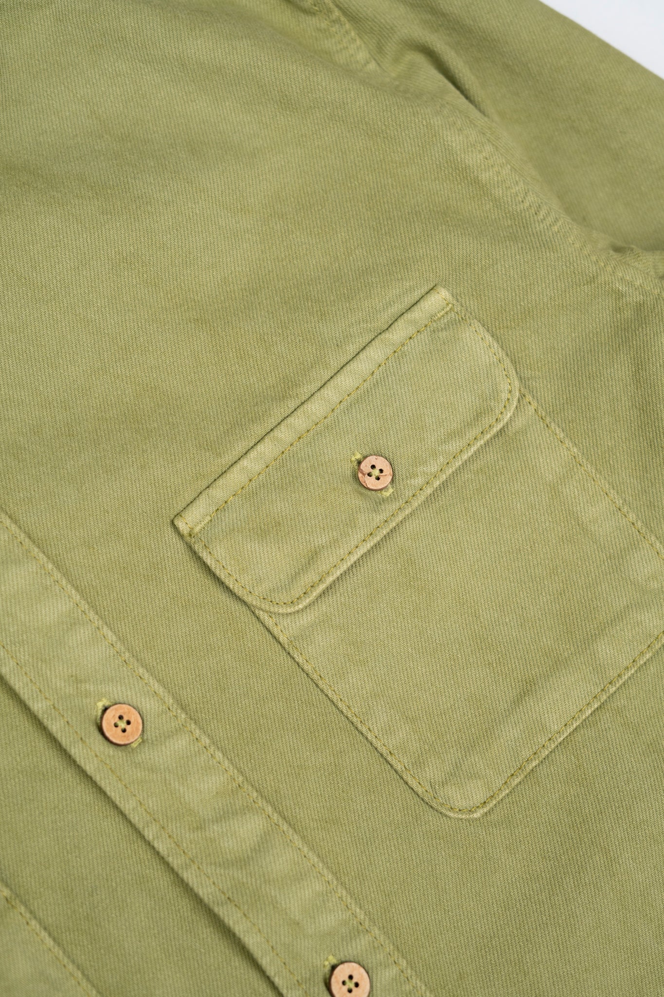 LAKOR Knokkel Shirt Overshirt Mosstone