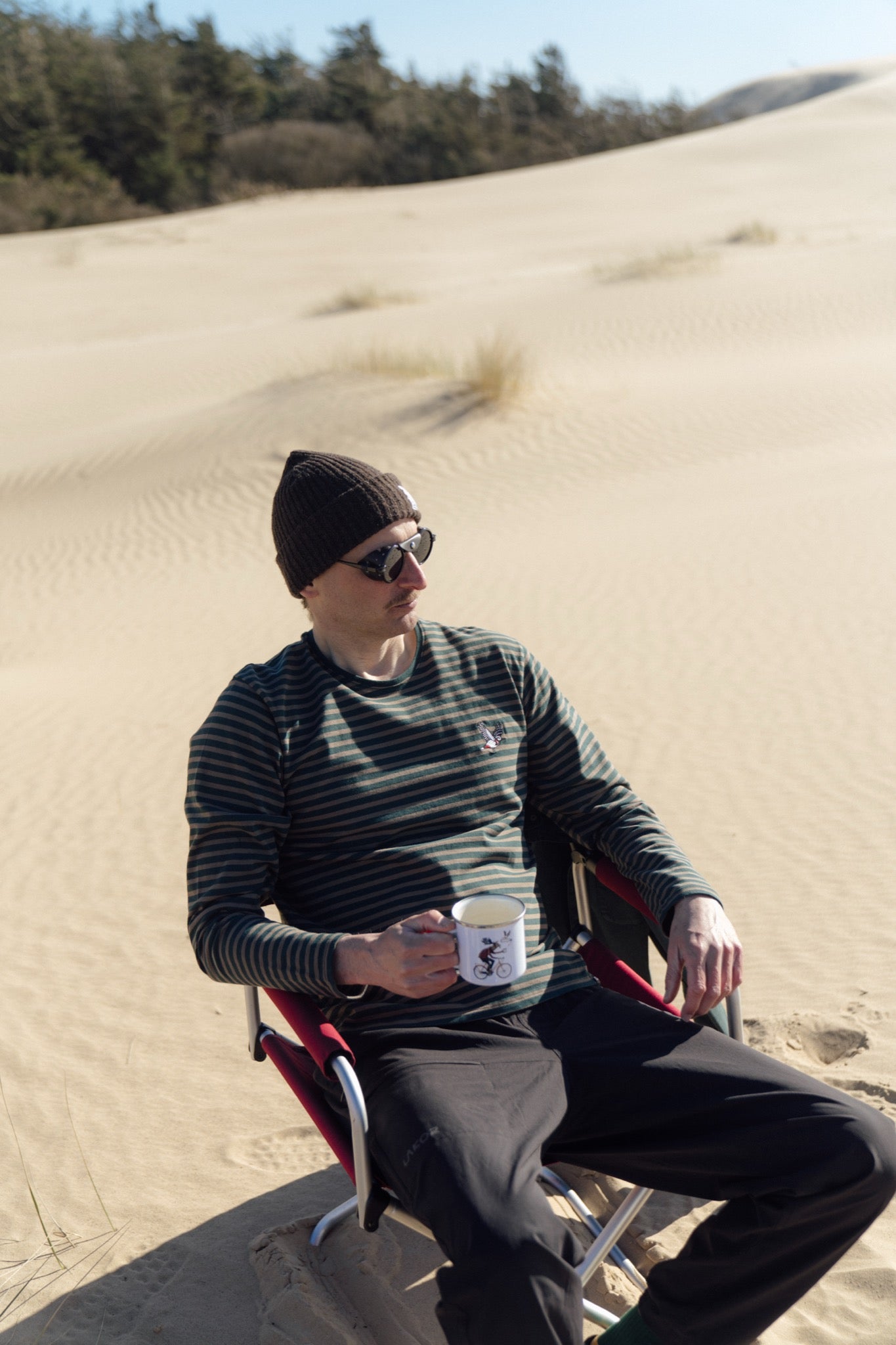 Ahoy! Mini Flying Woodpecker LS T-shirt