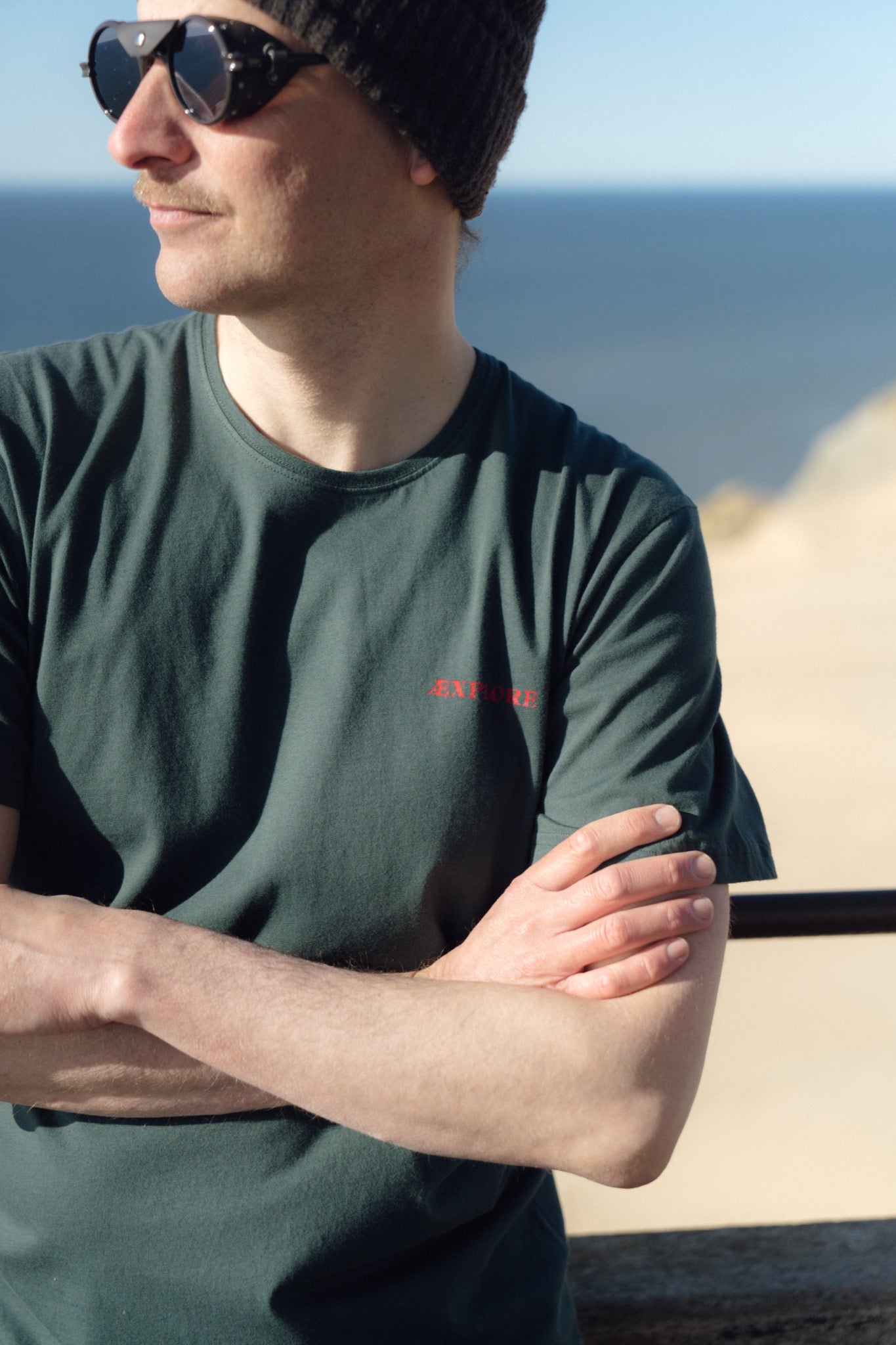 Bear Burrito T-shirt (Green Gables)