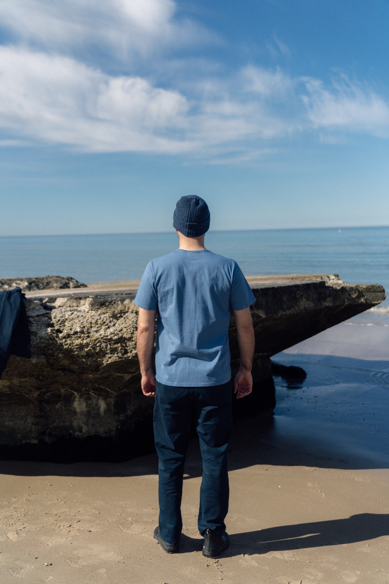 Tattooed Seagull T-shirt (Captains Blue)