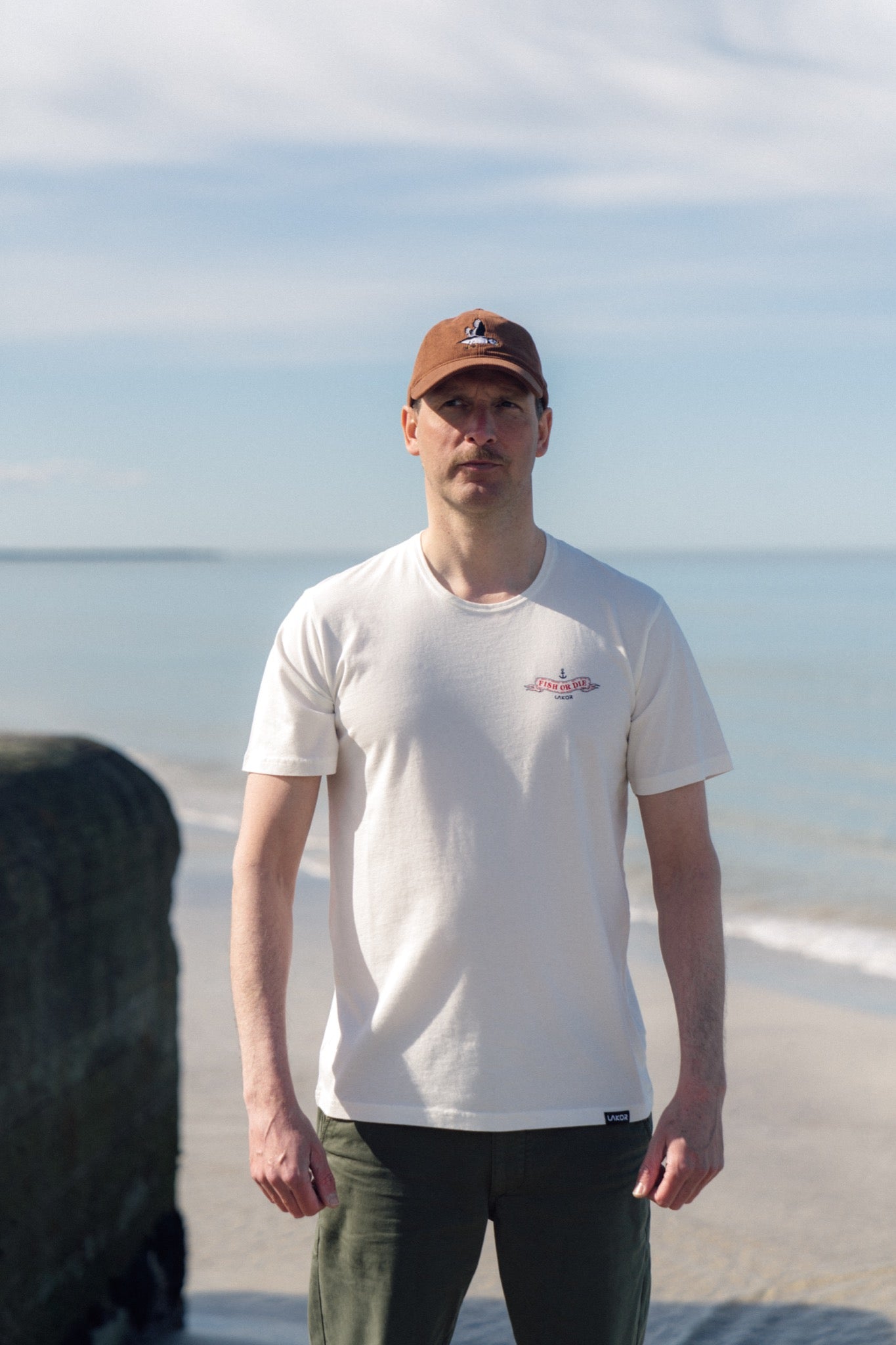 The Smoking Salmon T-shirt (Star White)