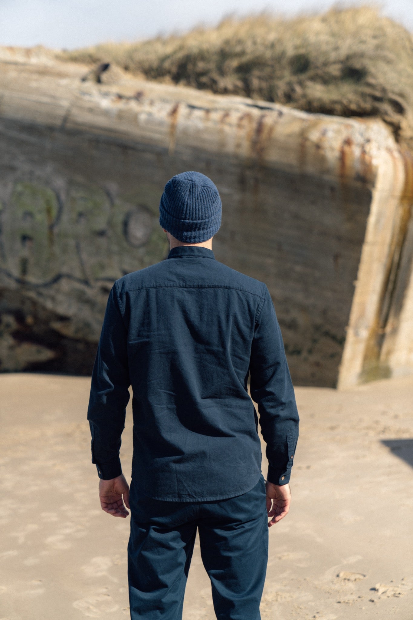 Plain Dal Shirt (Blueberry)