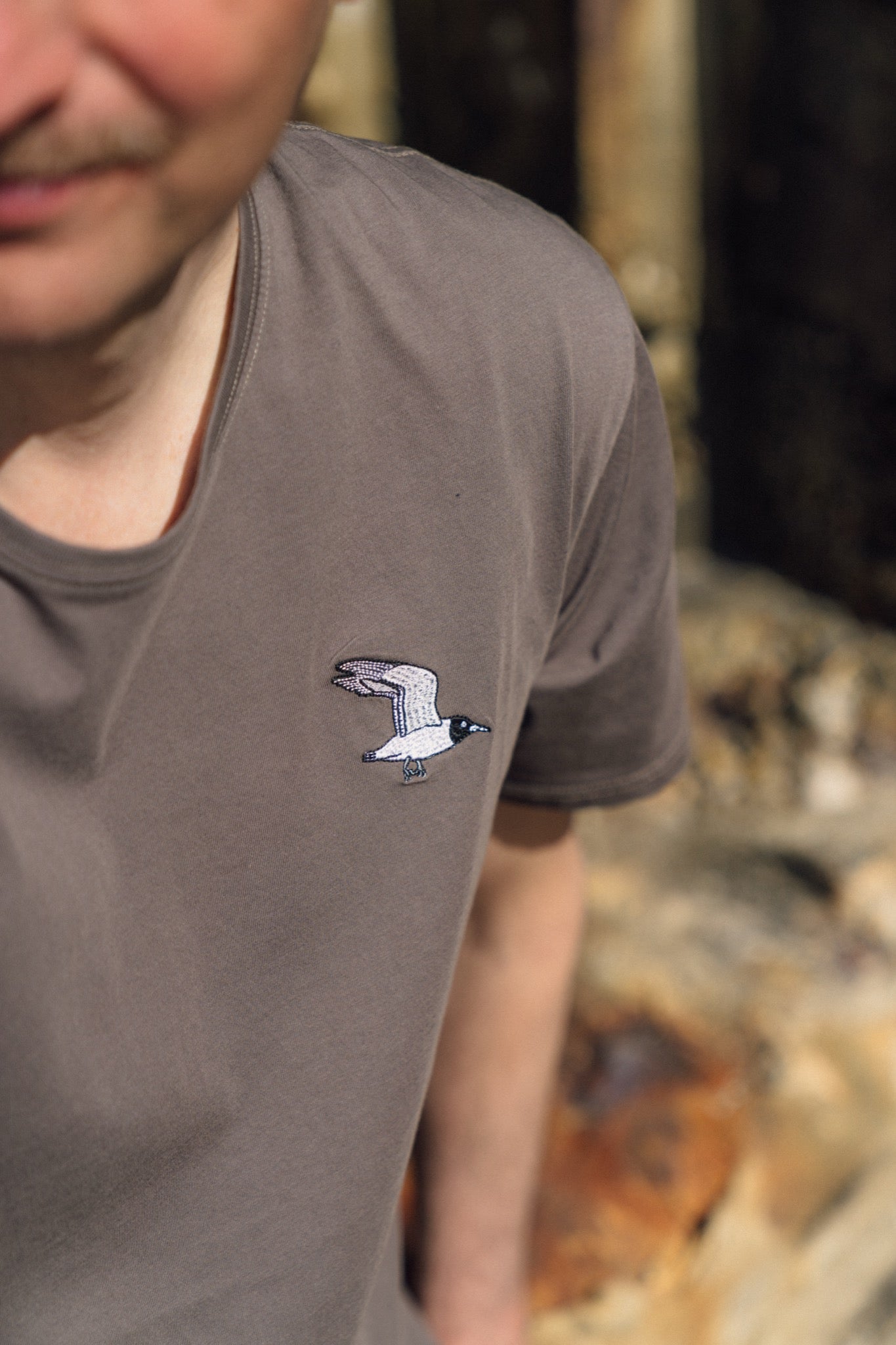Mini Flying Seagull T-shirt (Morel)