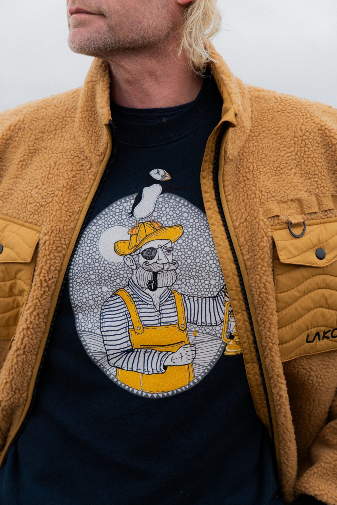 Campfire Pile Jacket (Wood Thrush)